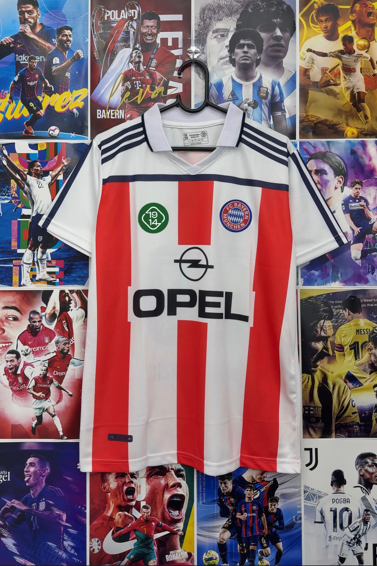 SALIHAMDZIC BAYERN 00-01 AWAY KIT