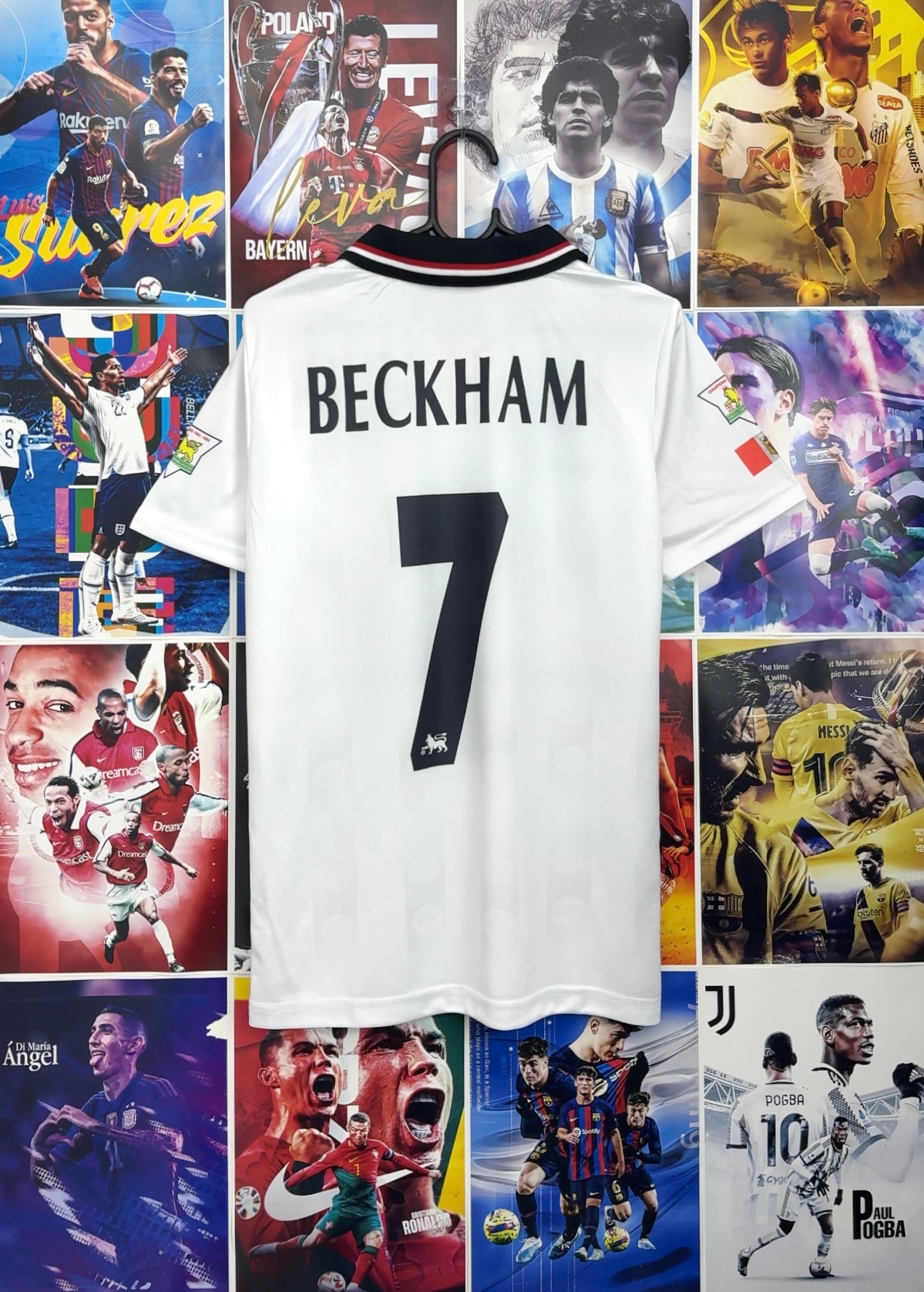 BECKHAM MAN UNITED 97-98 AWAY KIT