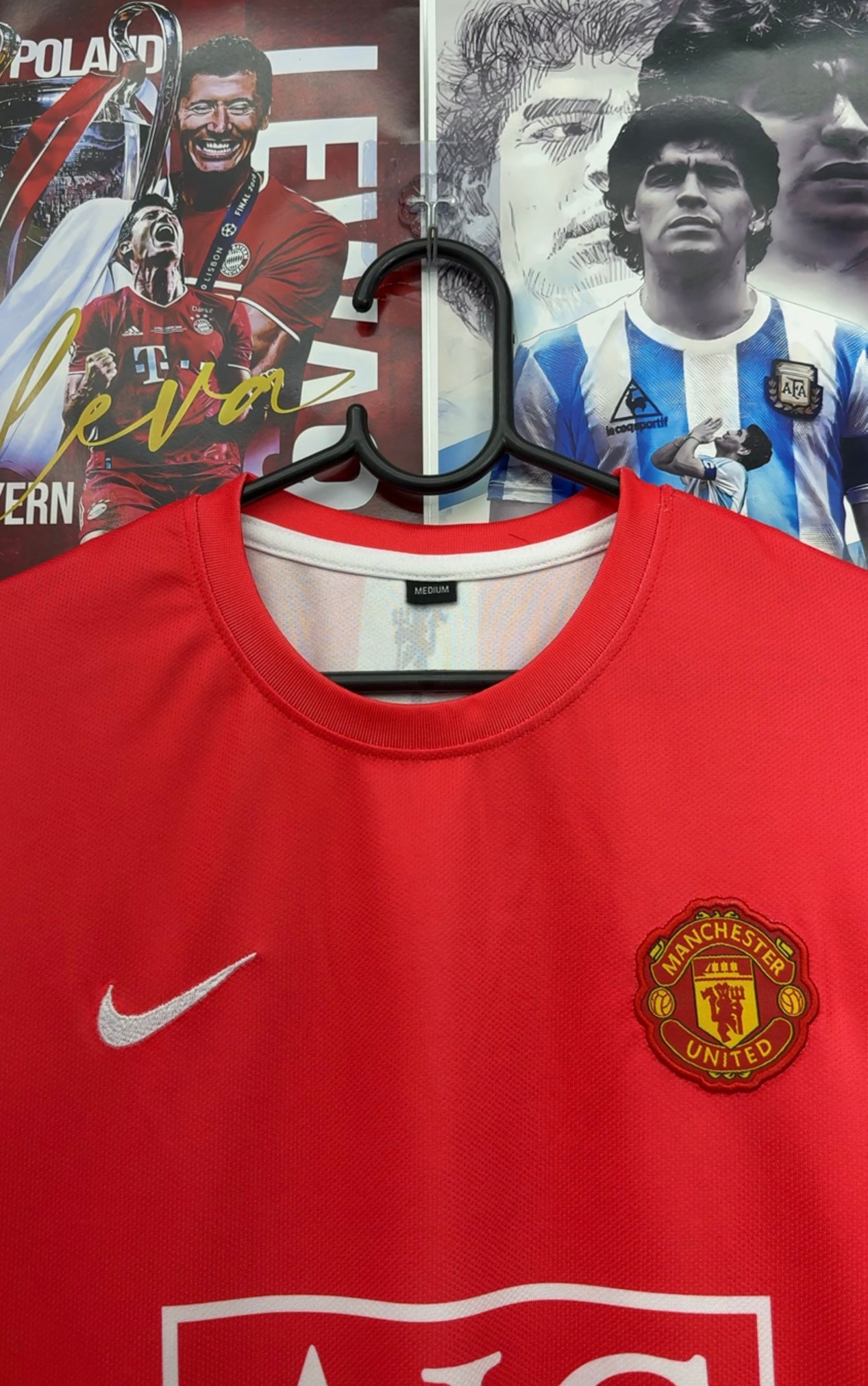 RONALDO MAN UNITED 07-08 HOME KIT
