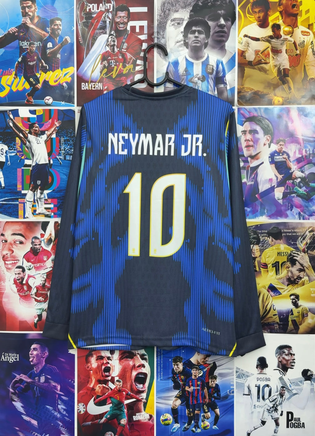 NEYMAR BRAZIL 2026 WORLD CUP AWAY FULL SLEEVE KIT
