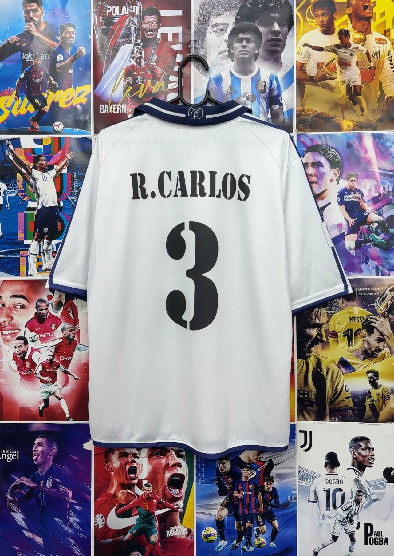 CARLOS REAL MADRID 99-00 HOME OVERSIZED KIT
