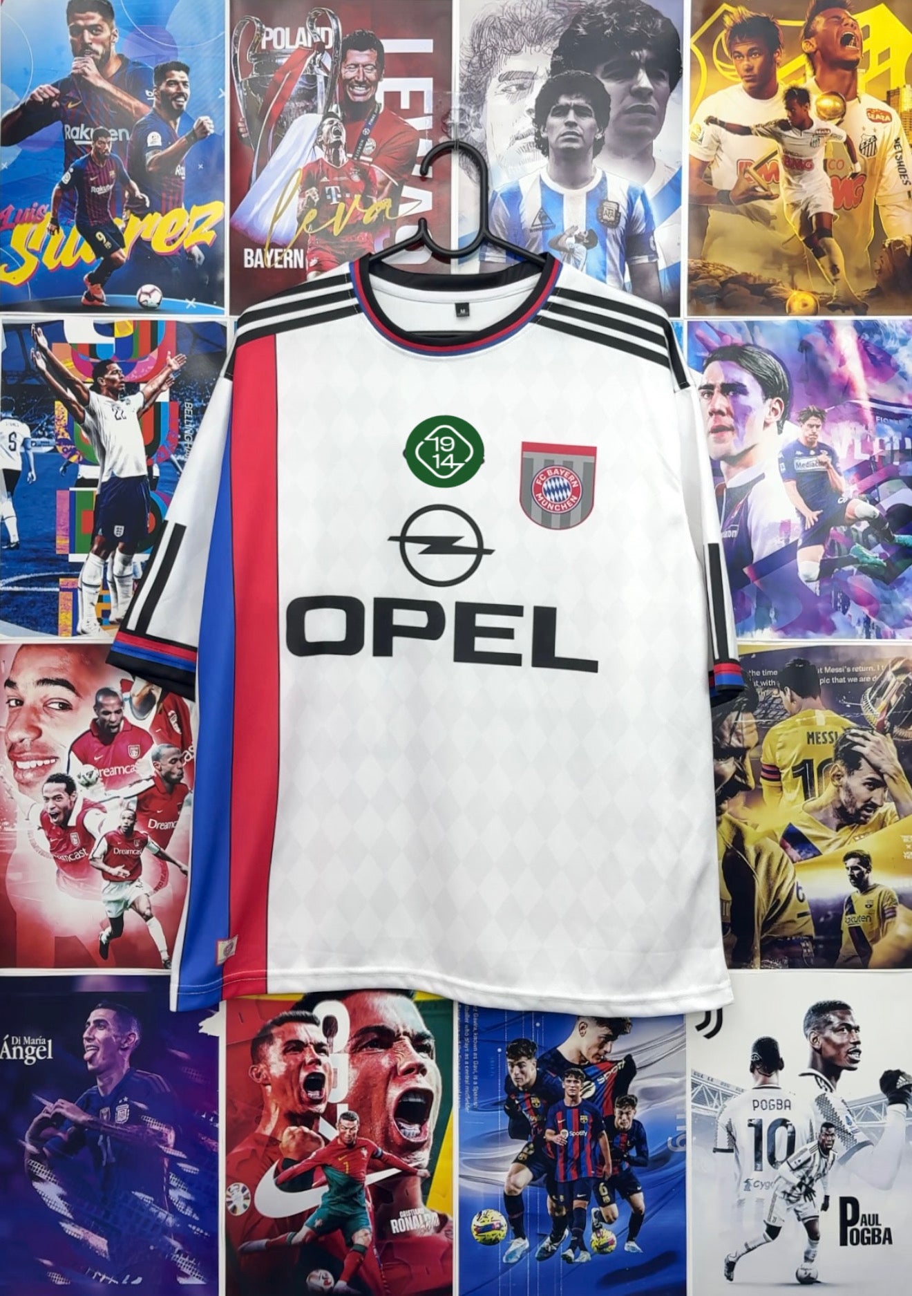 MATTHAUS BAYERN 96-97 AWAY OVERSIZED KIT