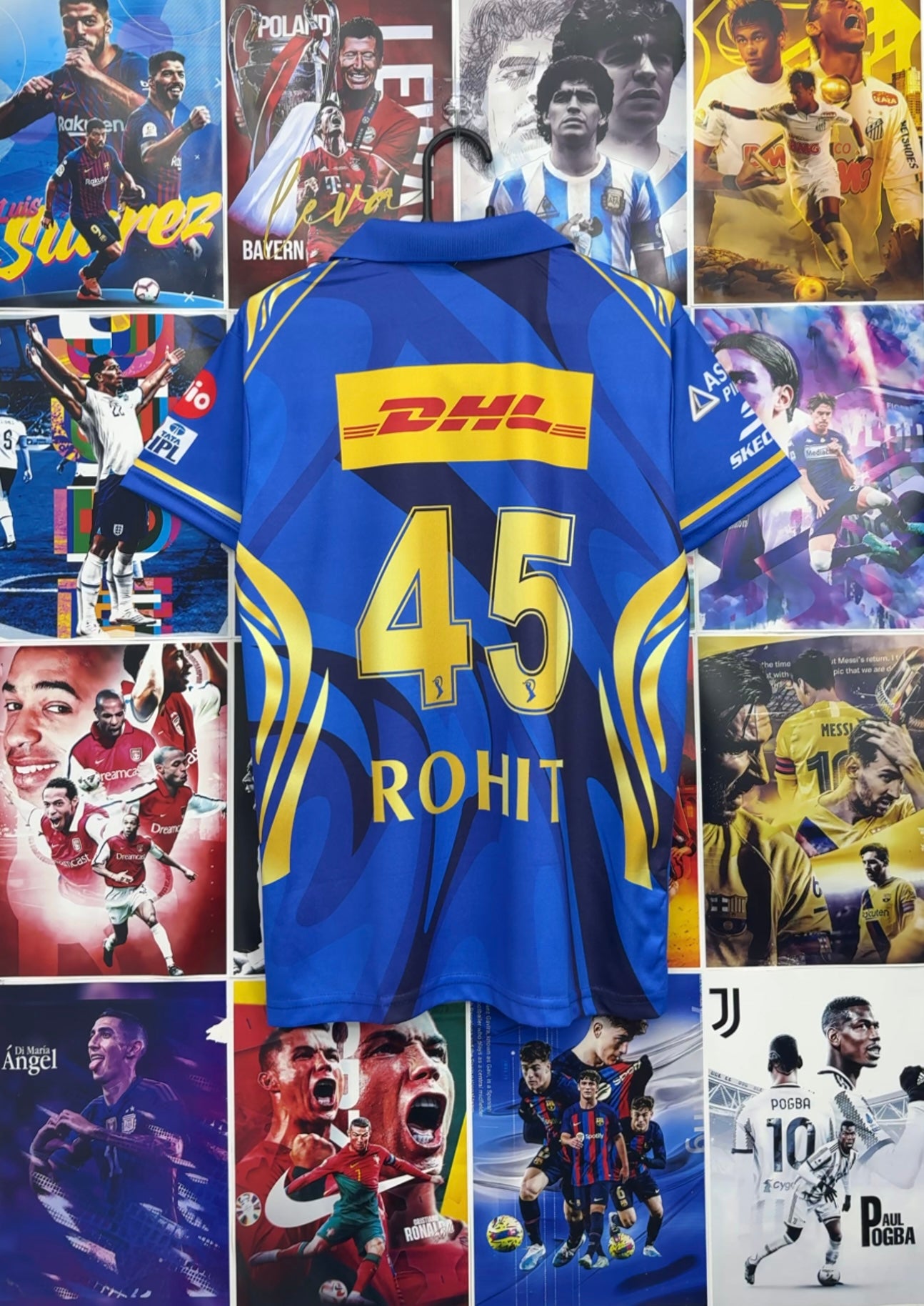 ROHIT MUMBAI IPL KIT