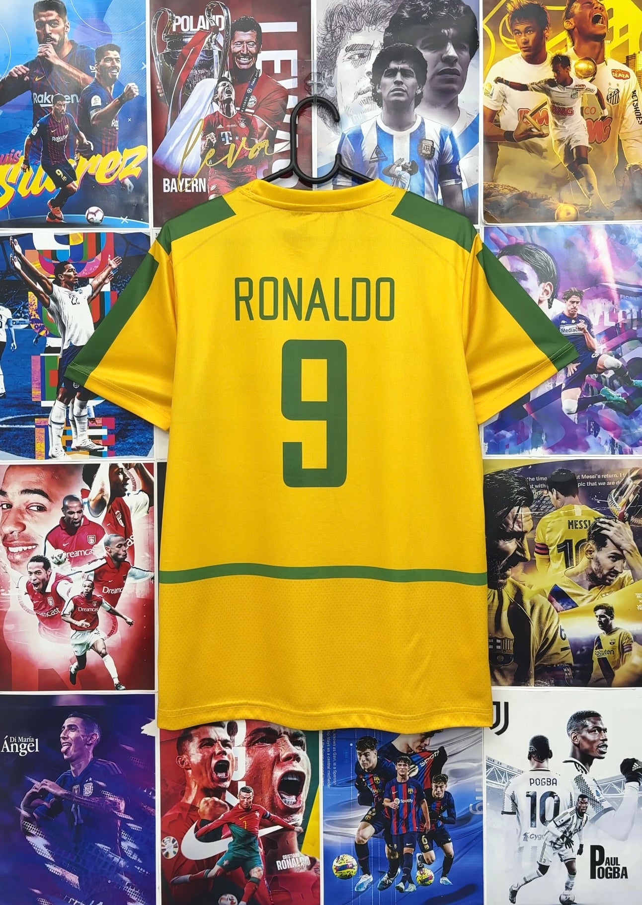 RONALDO BRAZIL 2002 HOME KIT