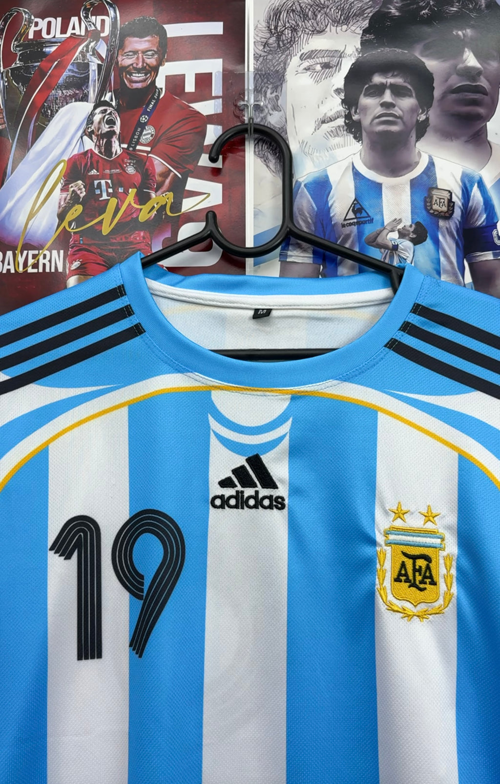 MESSI ARGENTINA 2006 HOME FULL SLEEVE KIT