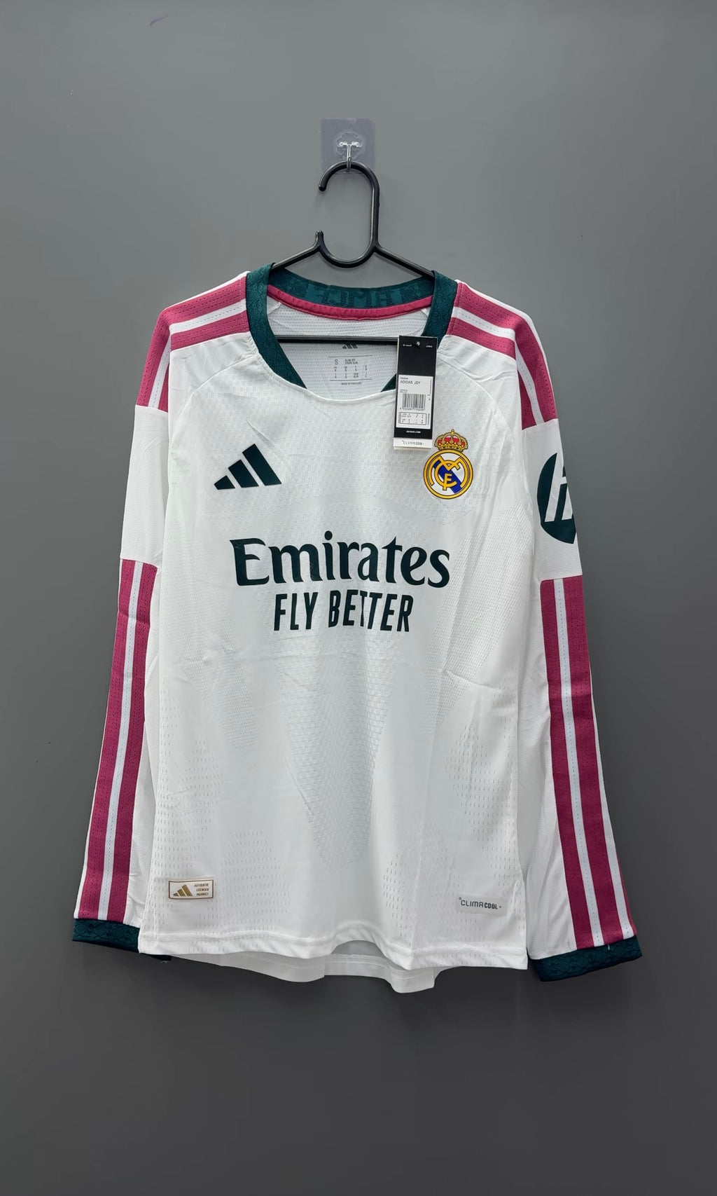 REAL MADRID 26/27 HOME FULL SLEEVE PLAYER VERSION JERSEY