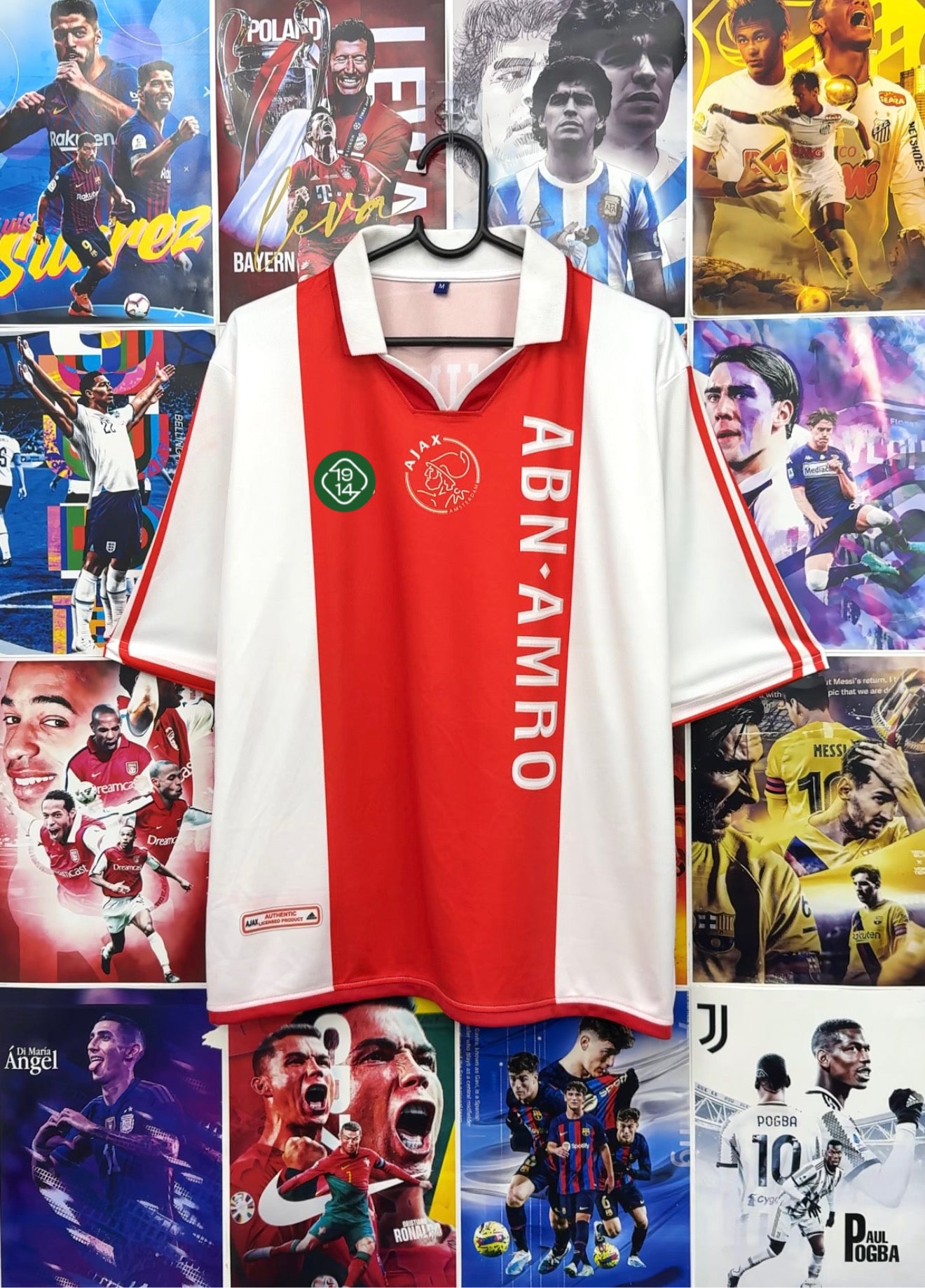 IBRAHIMOVIC AJAX 00-01 HOME OVERSIZED KIT