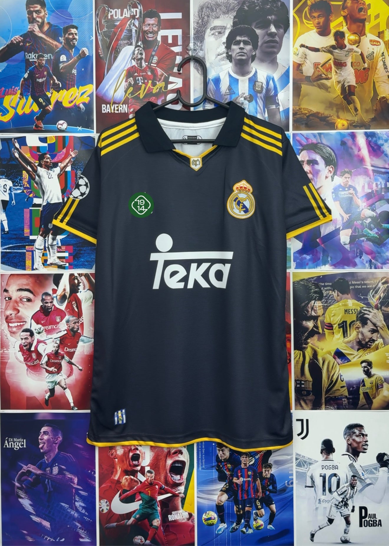 CARLOS REAL MADRID 97-98 AWAY KIT