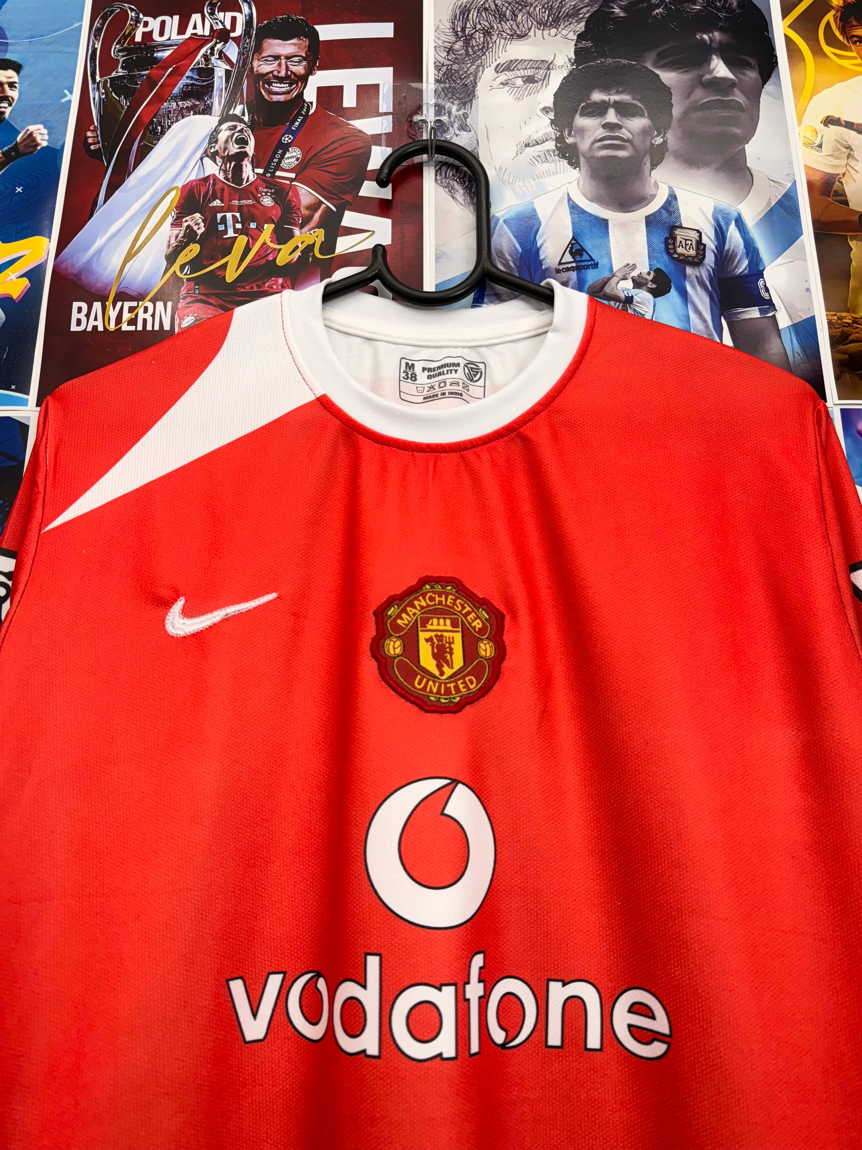 BECKHAM MAN UNITED 05-06 HOME FULL SLEEVE KIT