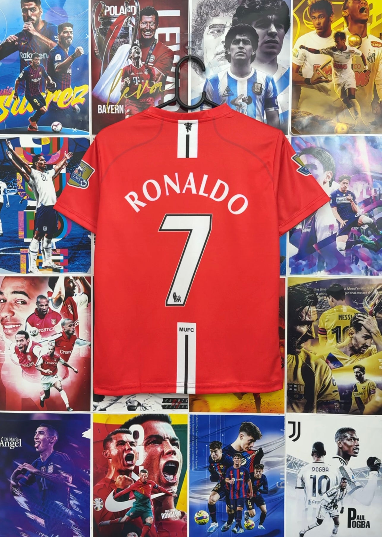 RONALDO MAN UNITED 07-08 HOME KIDS KIT