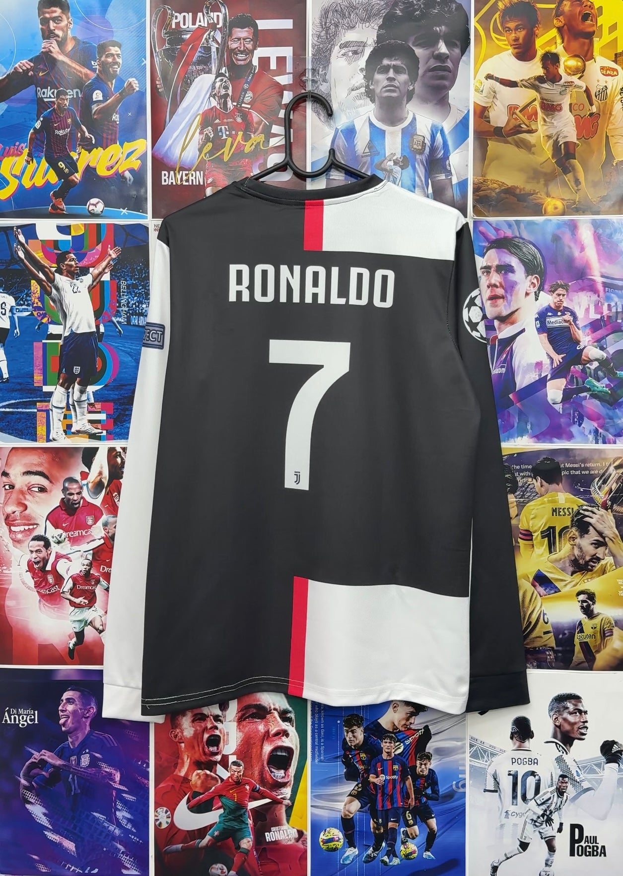 RONALDO JUVENTUS 19-20 HOME FULL SLEEVE KIT