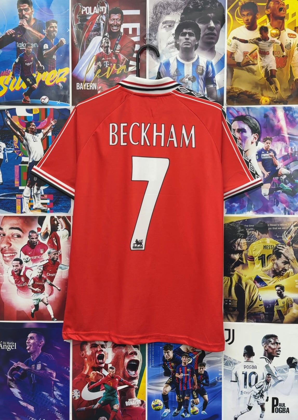 BECKHAM MAN UNITED 98-99 HOME KIT