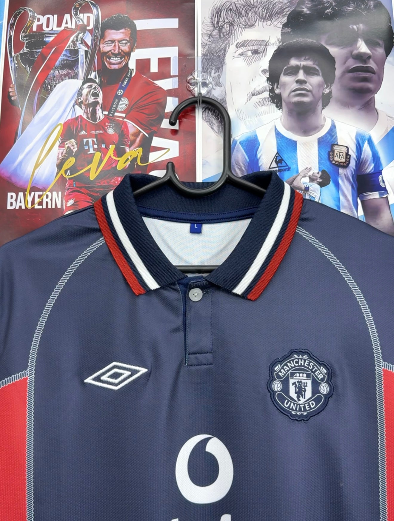 BECKHAM MAN UNITED 00-01 THIRD KIT