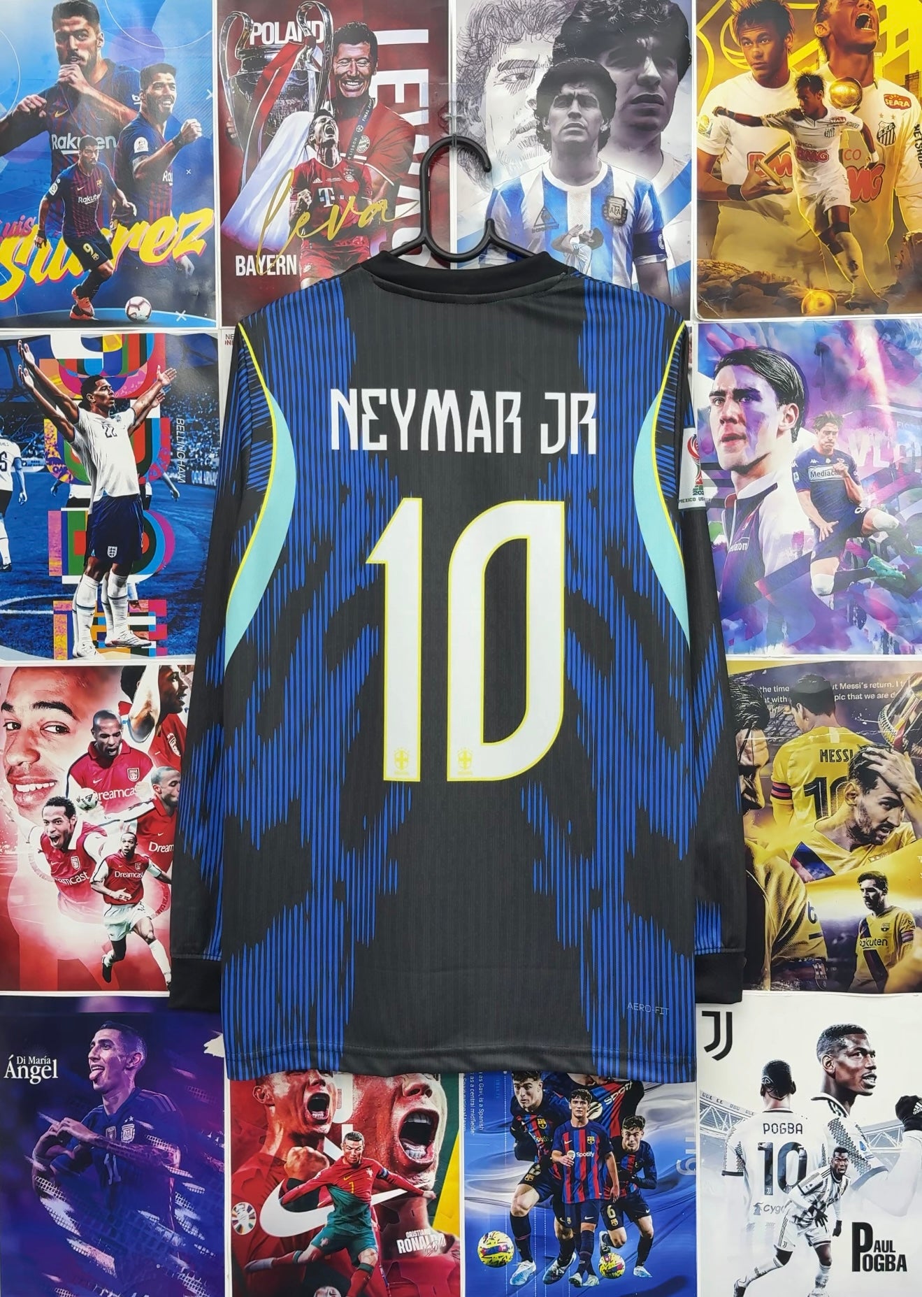 NEYMAR BRAZIL 2026 WORLD CUP AWAY FULL SLEEVE KIT