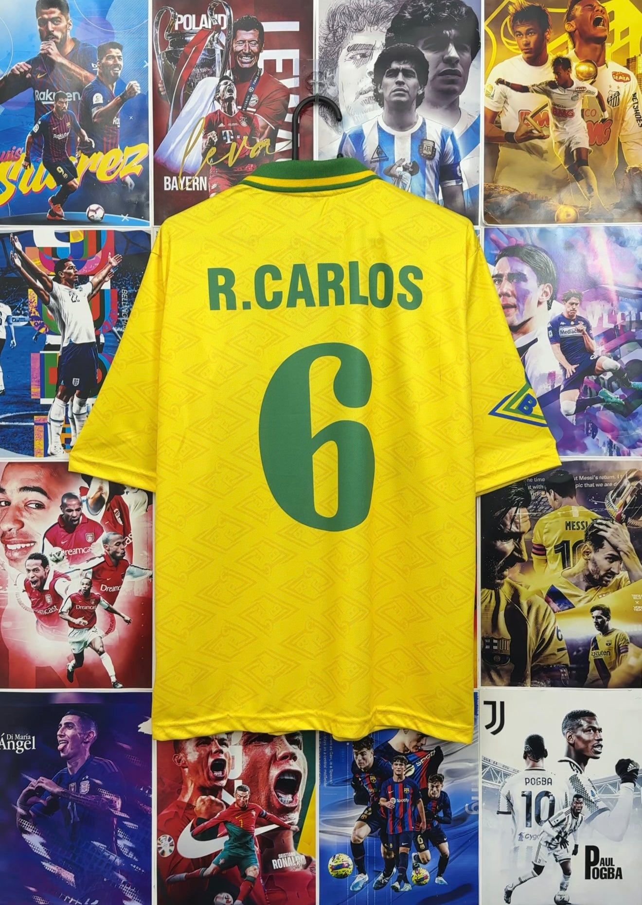 CARLOS BRAZIL 1991 HOME OVERSIZED KIT