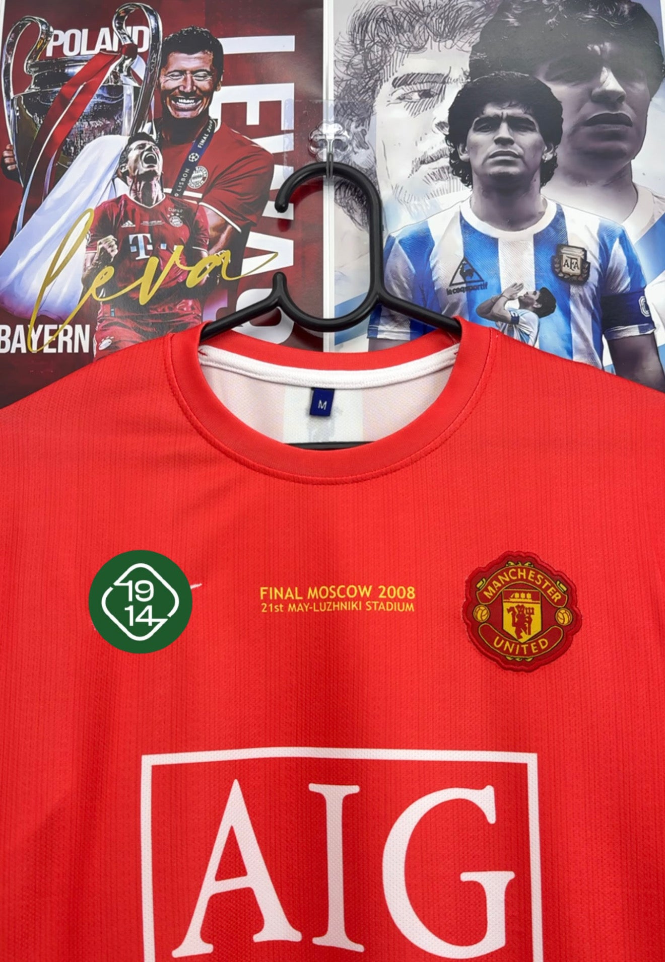 RONALDO MAN UNITED 07-08 HOME FULL SLEEVE KIT