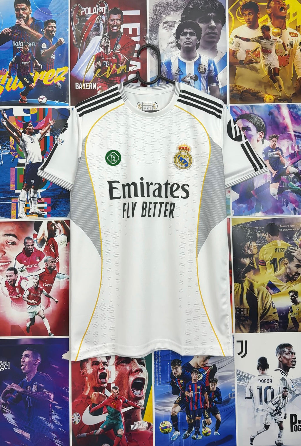 REAL MADRID 25-26 HOME KIT (PLAIN)