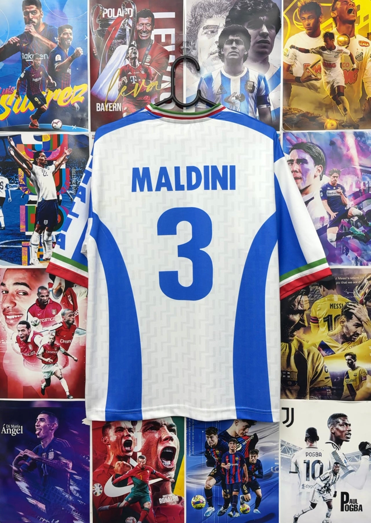 MALDINI ITALY 96-97 TRAINING OVERSIZED KIT