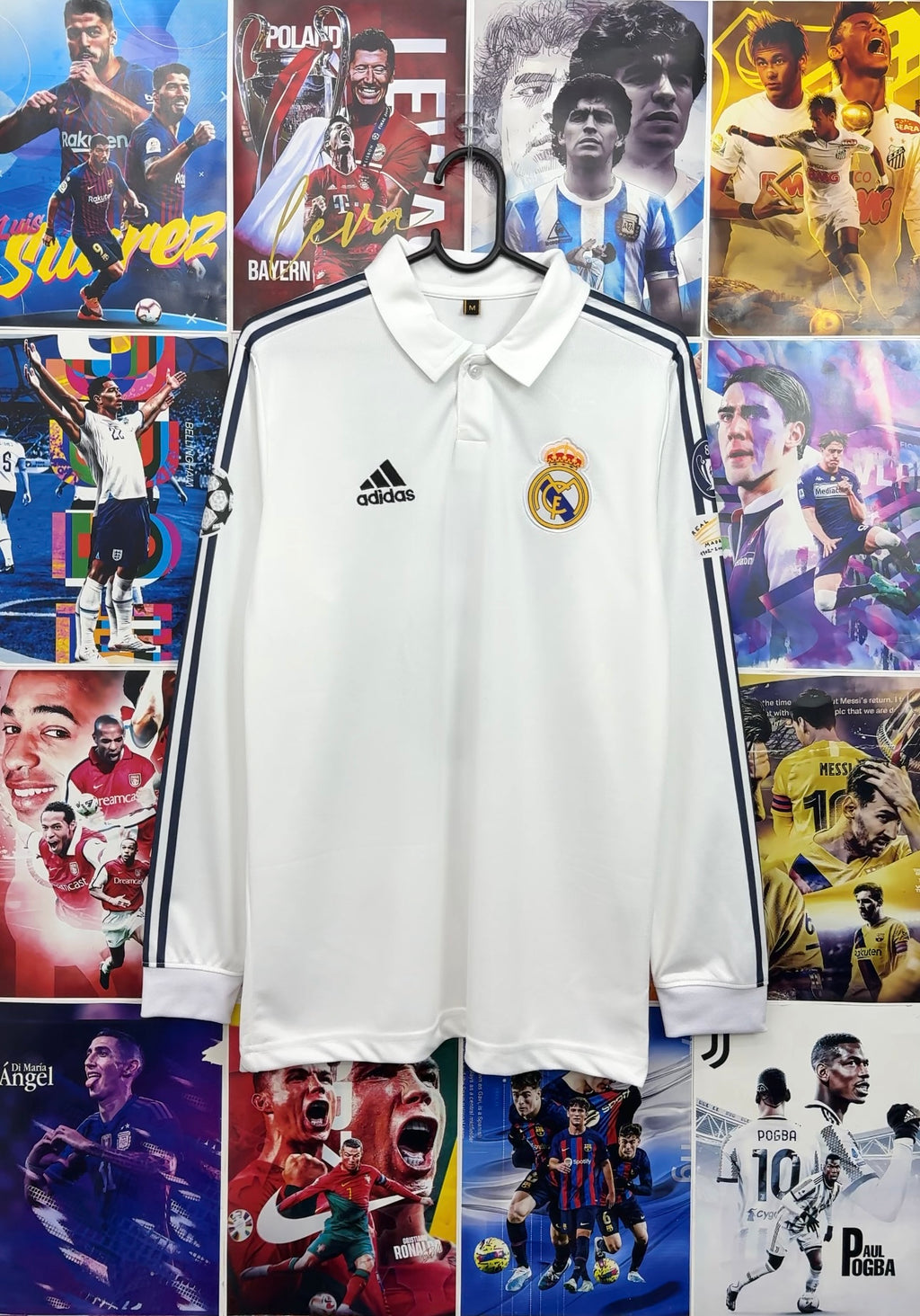 ZIDANE REAL MADRID 01-02 HOME FULL SLEEVE KIT