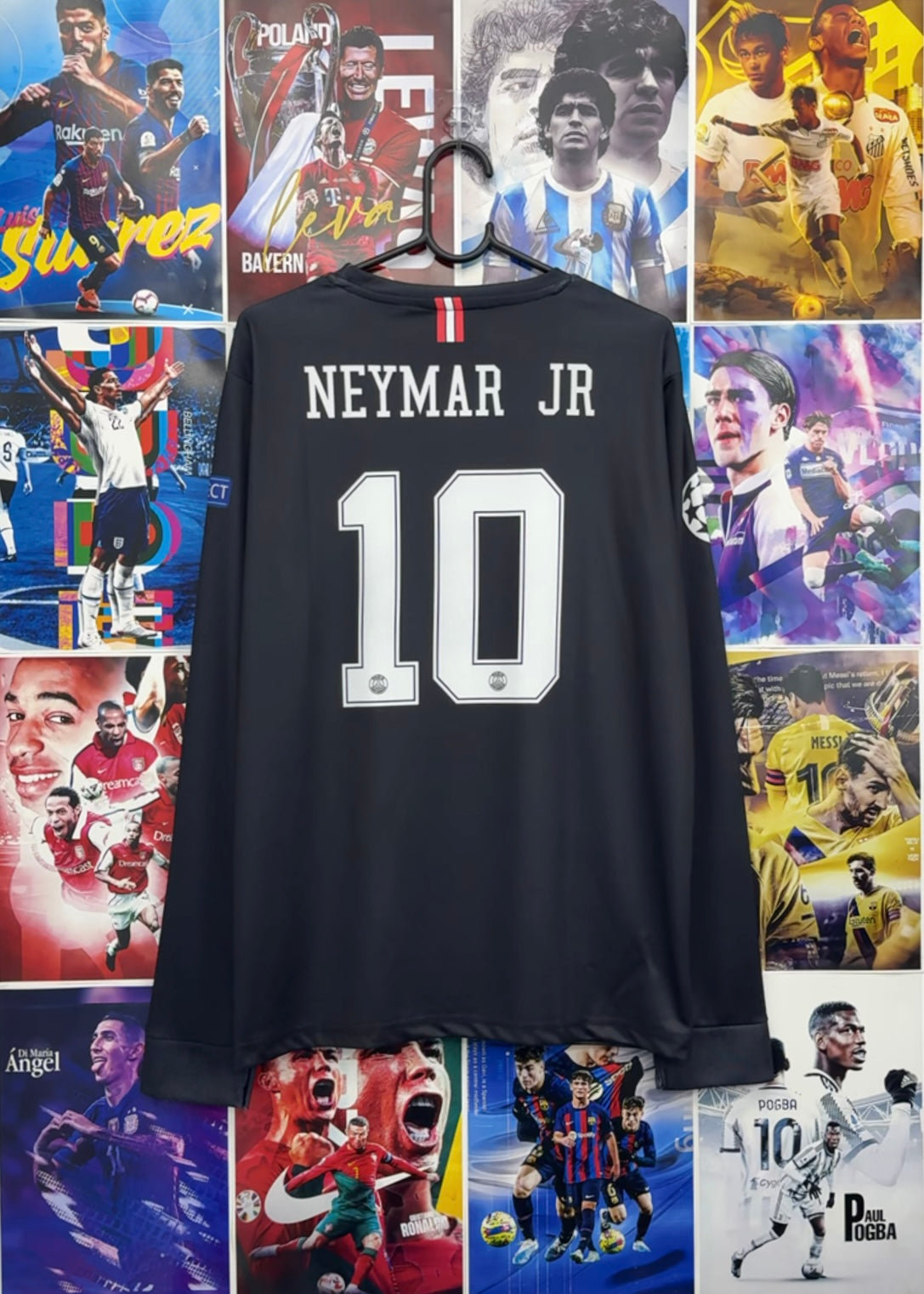NEYMAR PSG 18-19 THIRD FULL SLEEVE KIT