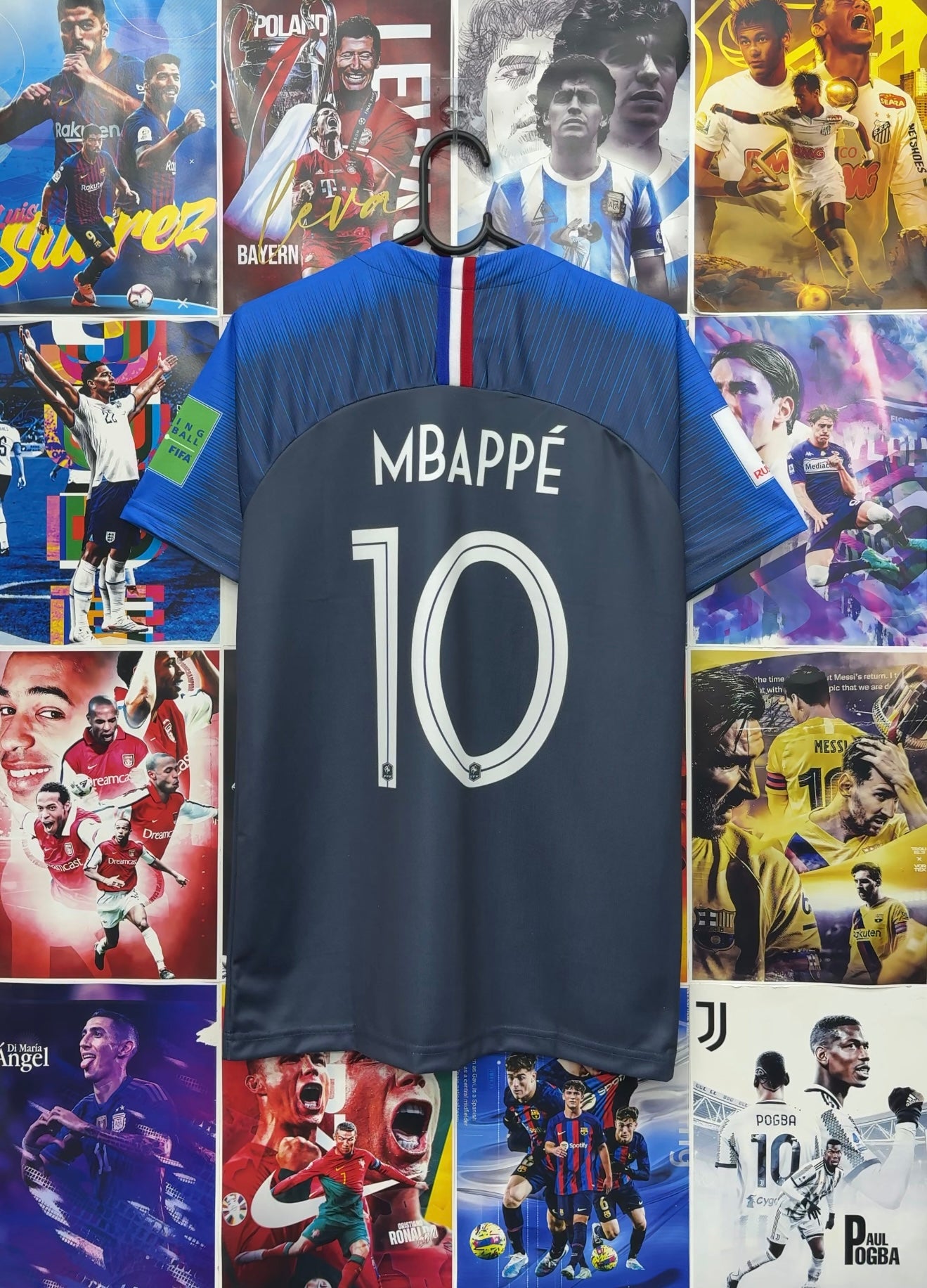 MBAPPE FRANCE 2018 HOME KIT