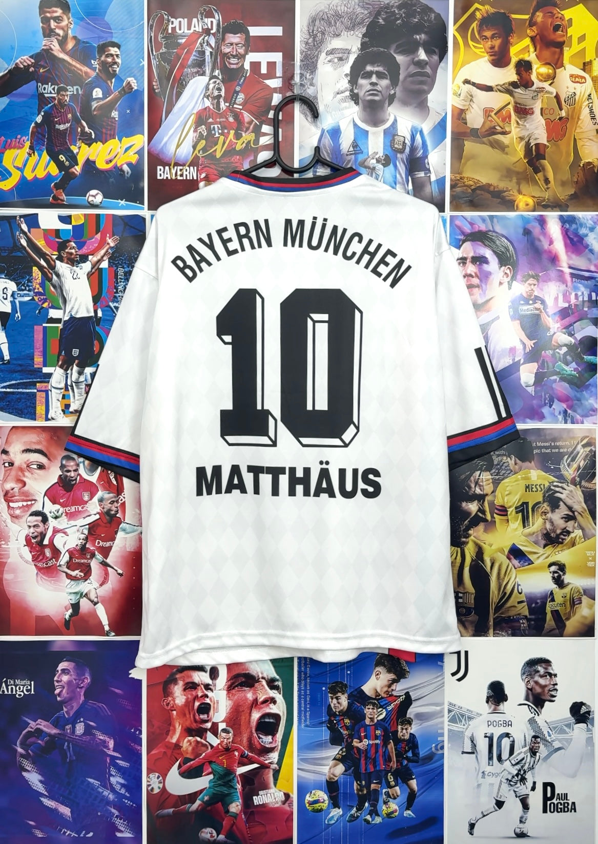MATTHAUS BAYERN 96-97 AWAY OVERSIZED KIT