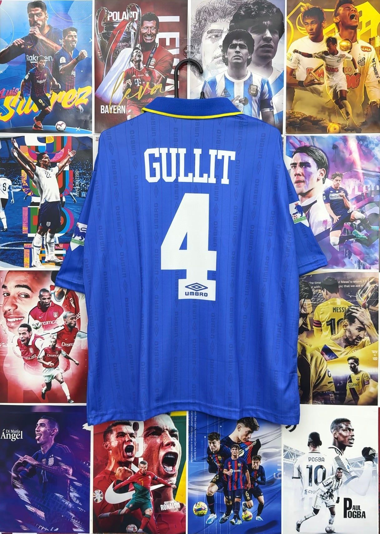 GULLIT CHELSEA 95-96 HOME OVERSIZED KIT