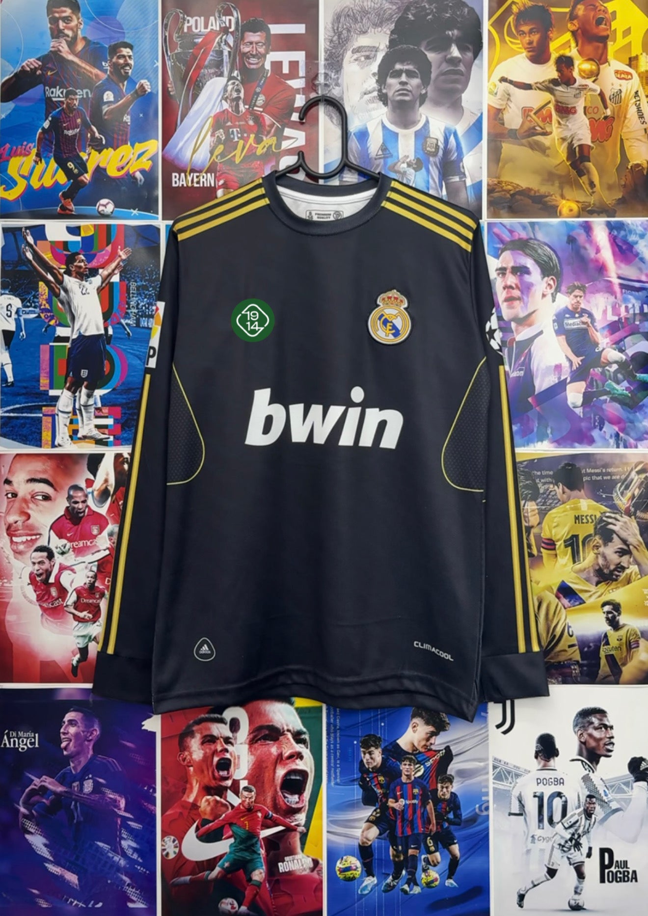 RONALDO REAL MADRID 11-12 AWAY FULL SLEEVE KIT