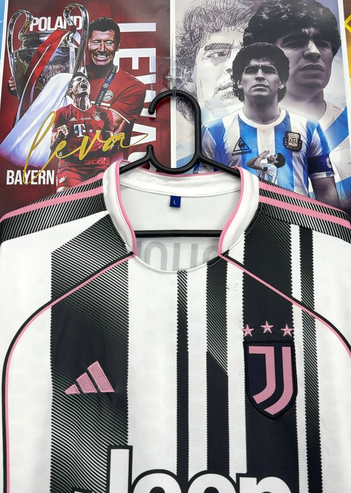 VLAHOVIC JUVE 25-26 HOME KIT