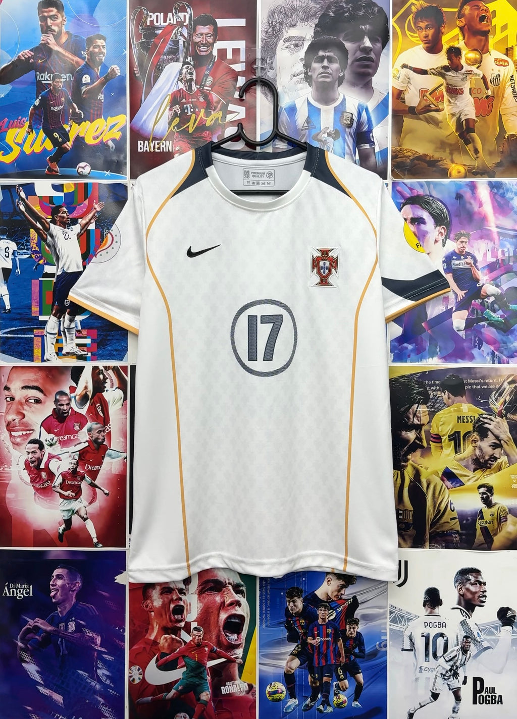 RONALDO PORTUGAL 2004 AWAY KIT