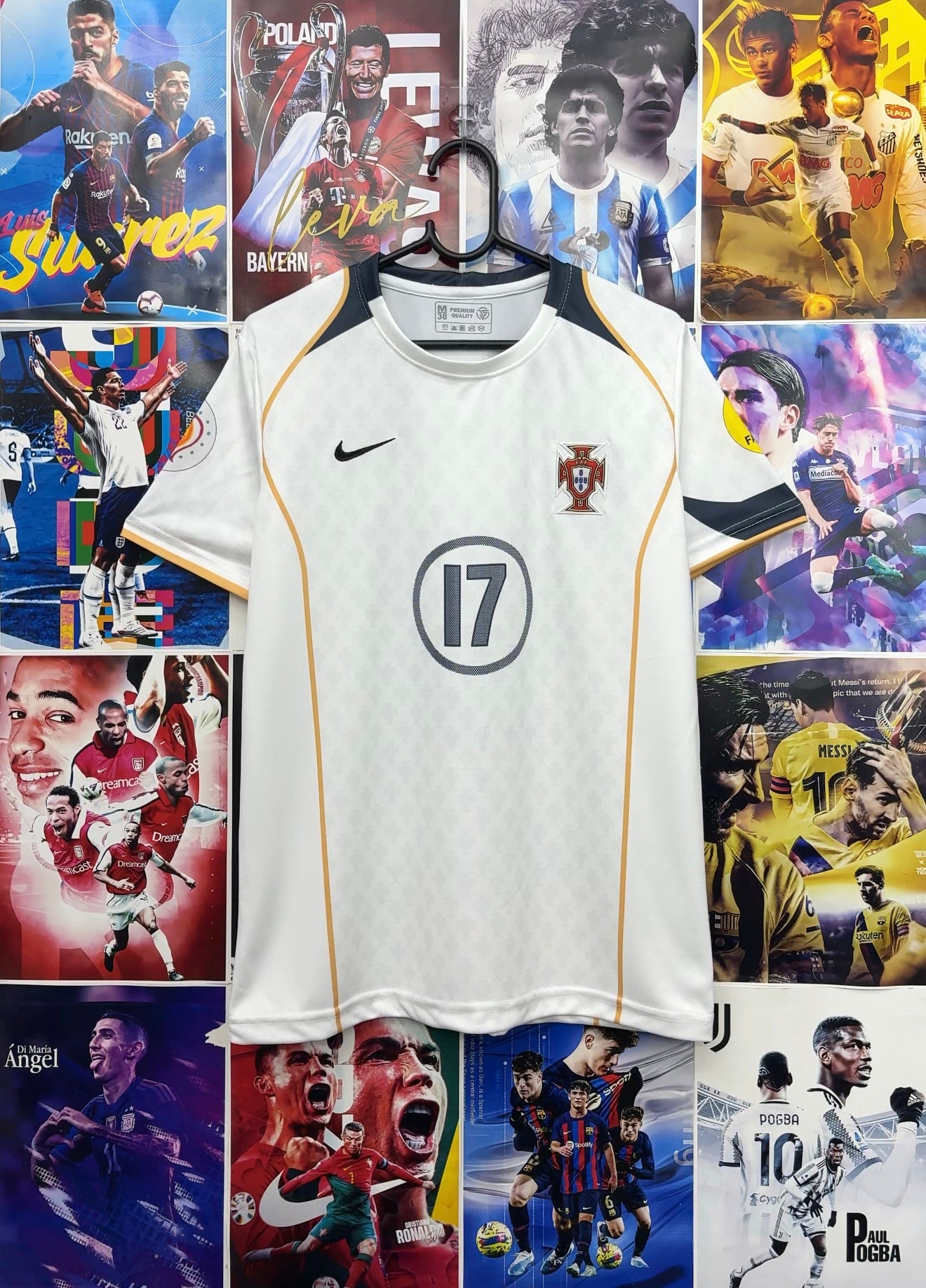 RONALDO PORTUGAL 2004 AWAY KIT