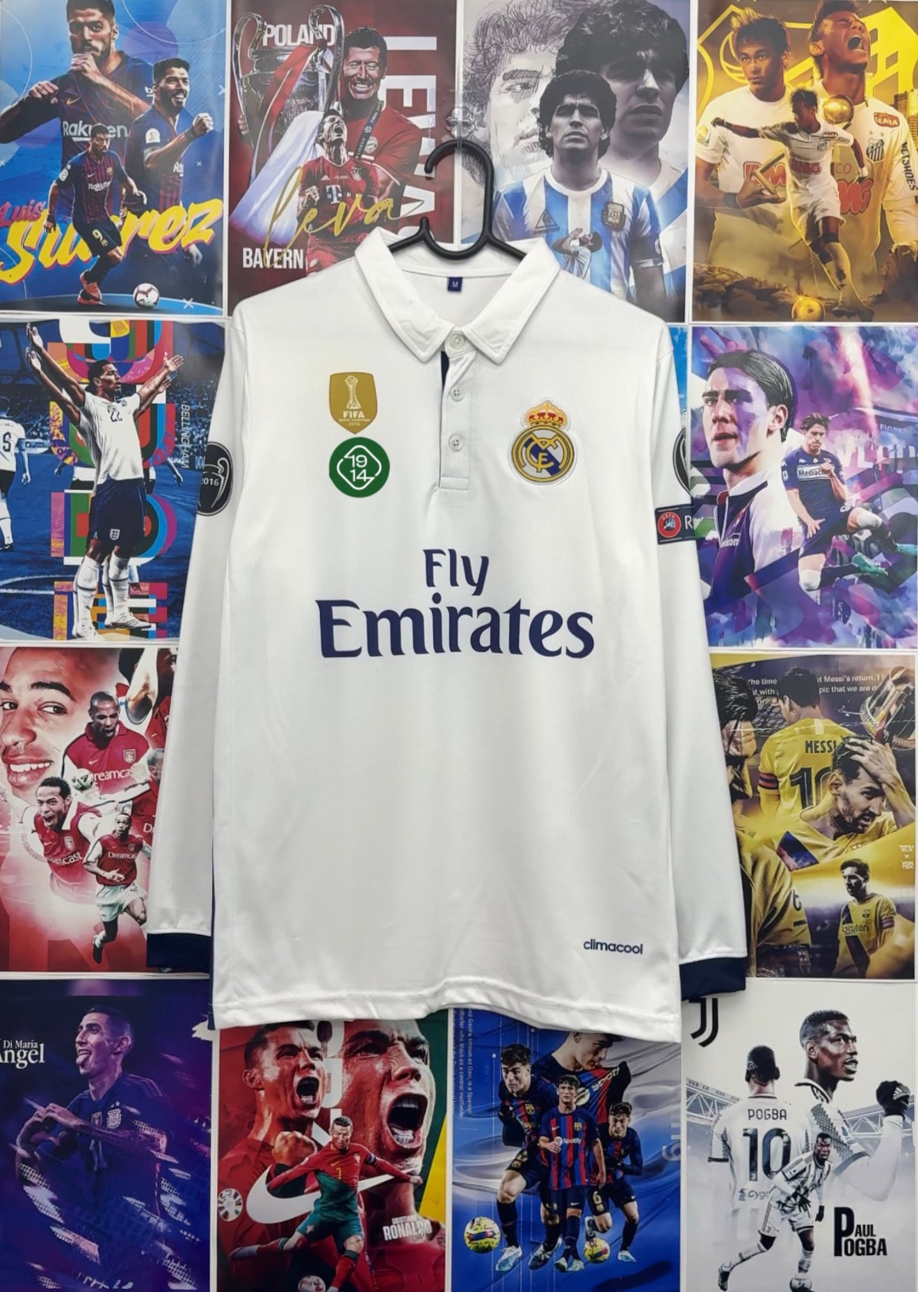 RONALDO REAL MADRID 16-17 HOME FULL SLEEVE KIT