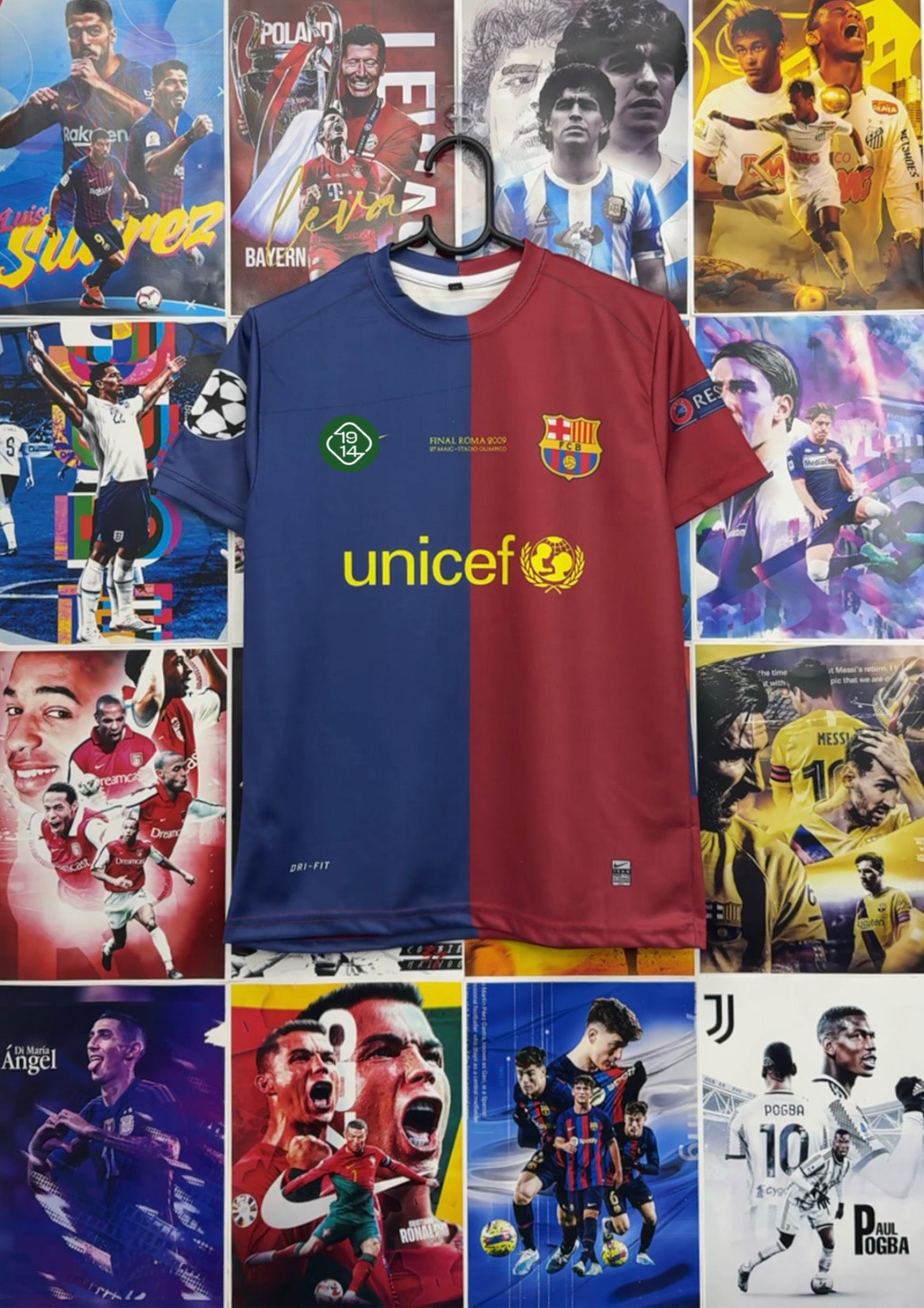 MESSI BARCA 08-09 HOME KIDS KIT