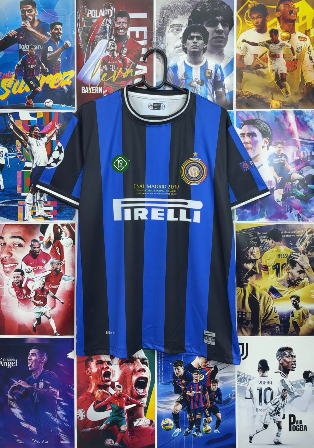 RONALDO INTER MILAN 09-10 HOME KIT