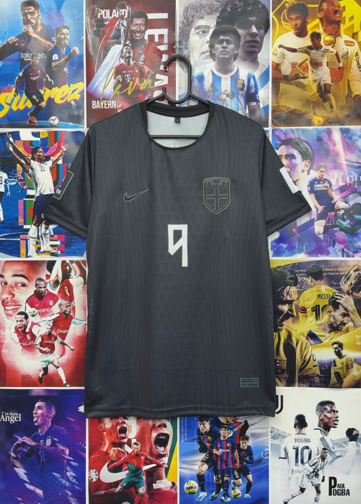 HAALAND NORWAY BLACK KIT