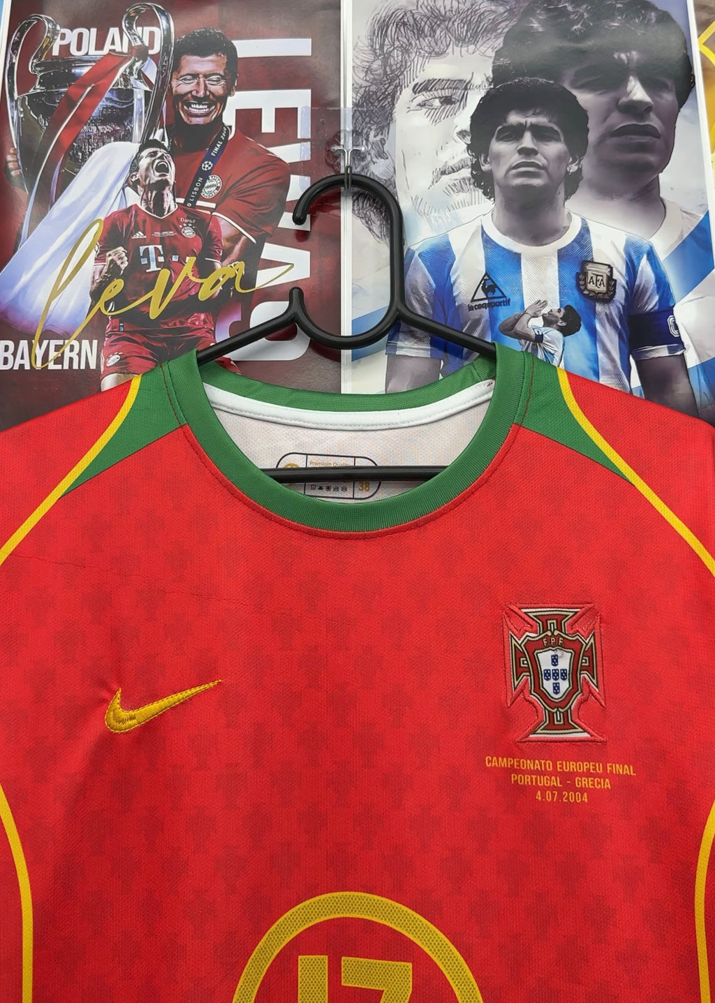 RONALDO PORTUGAL 2004 HOME KIT