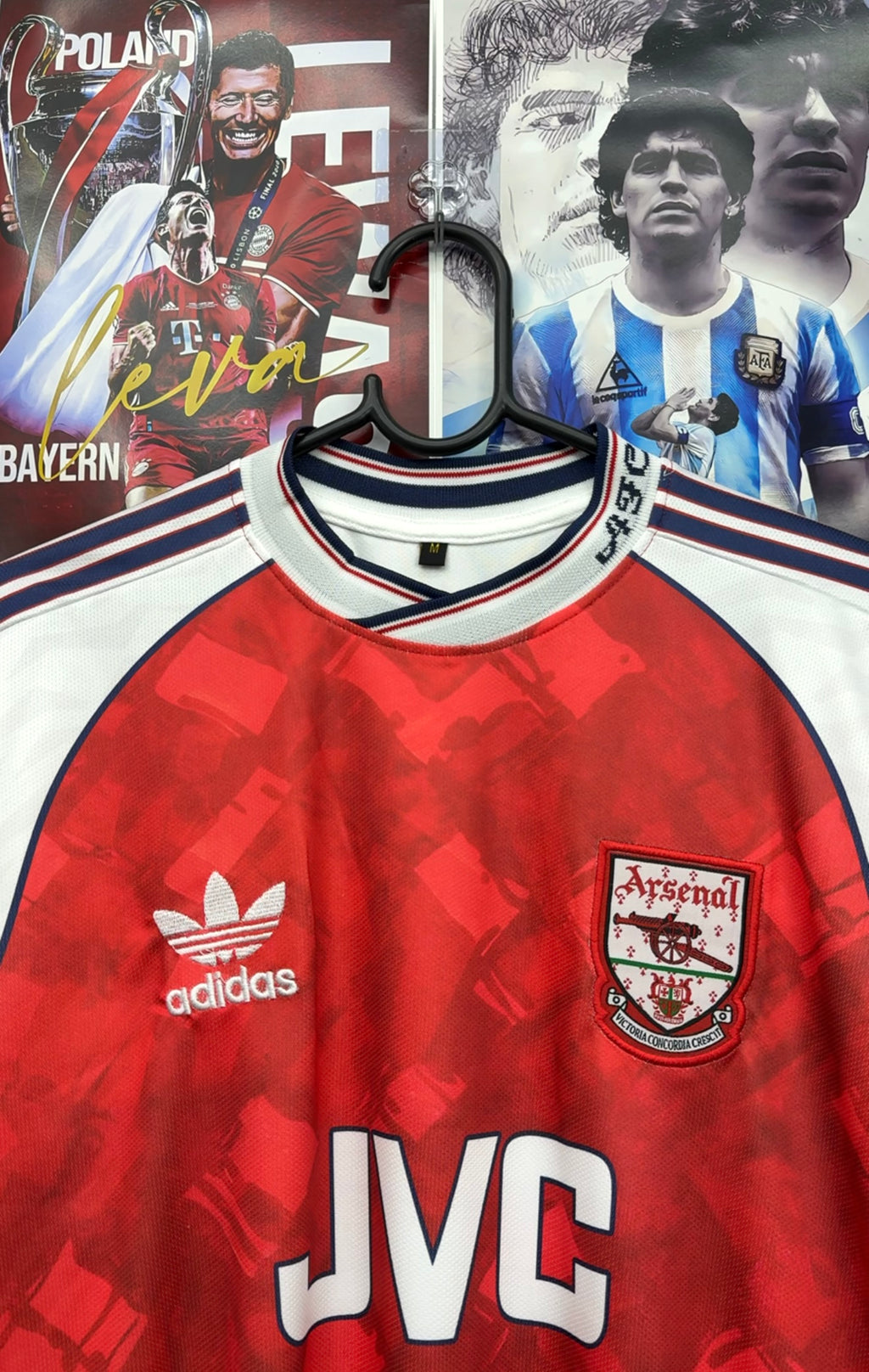 ADAMS ARSENAL 91-92 HOME OVERSIZED KIT