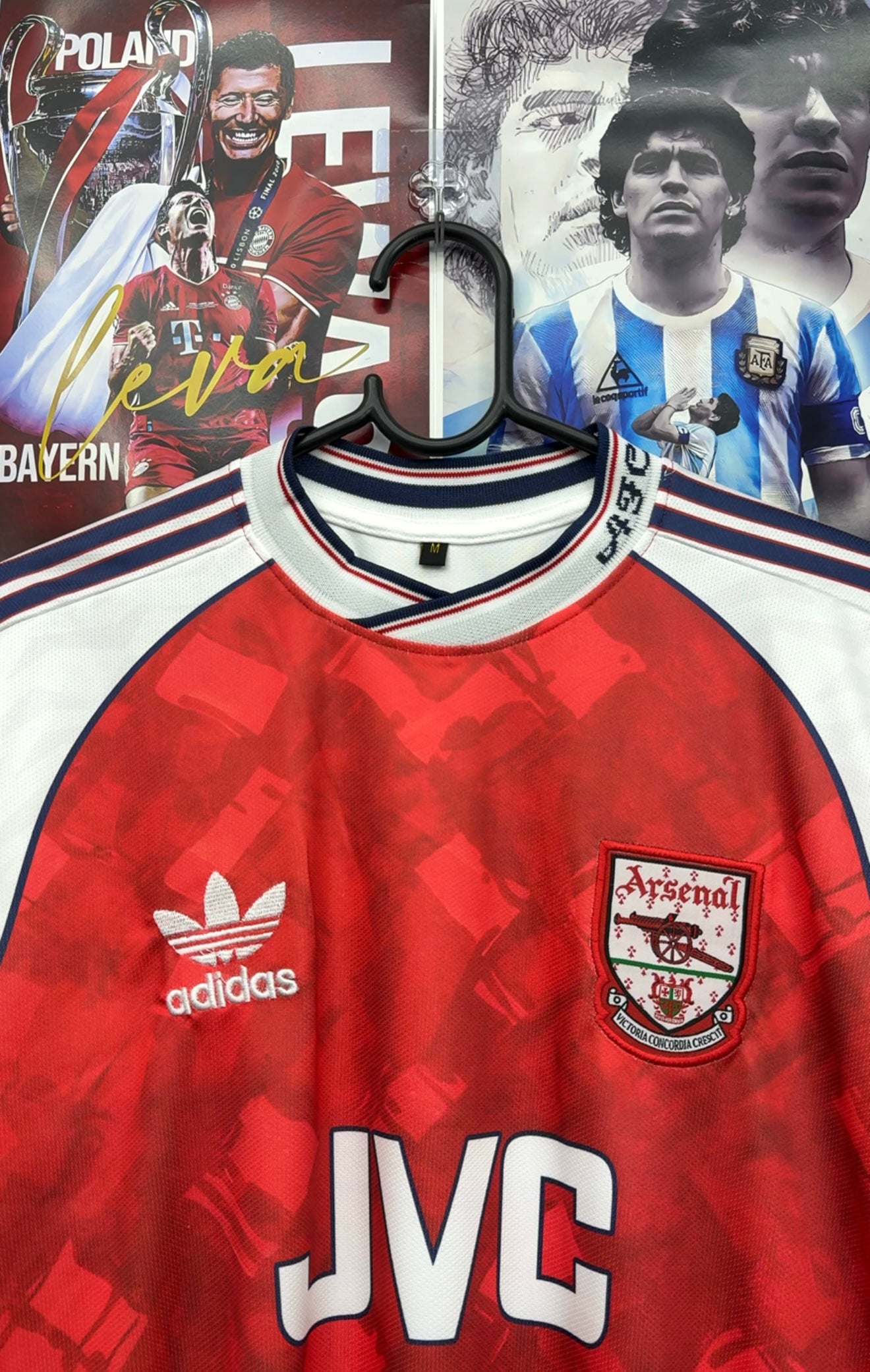 ADAMS ARSENAL 91-92 HOME OVERSIZED KIT