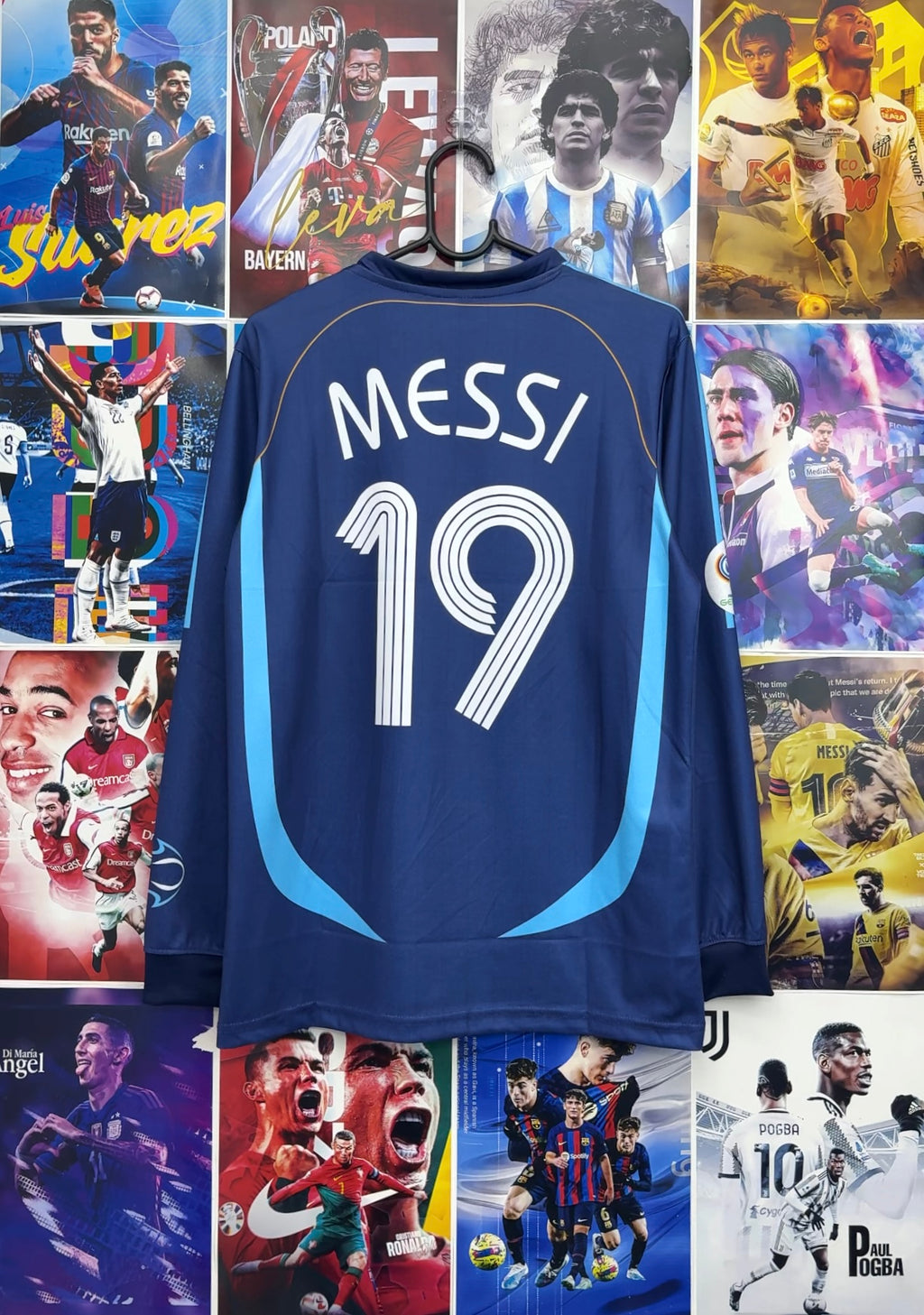 MESSI ARGENTINA 2006 AWAY FULL SLEEVE KIT