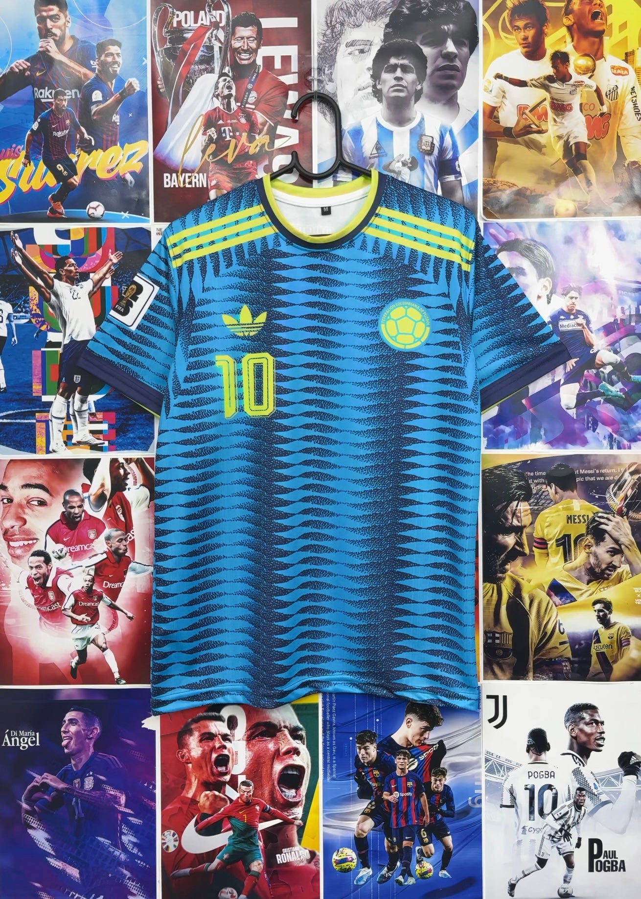 JAMES COLOMBIA 2026 WORLD CUP AWAY KIT