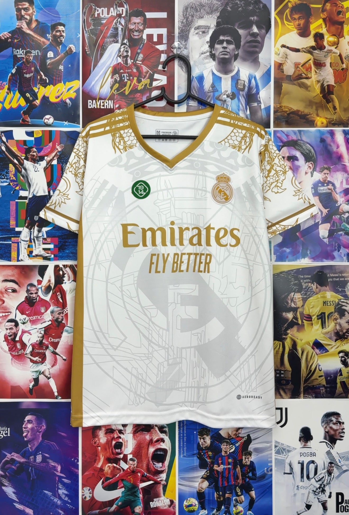 REAL MADRID GOLDEN SPECIAL EDITION KIT