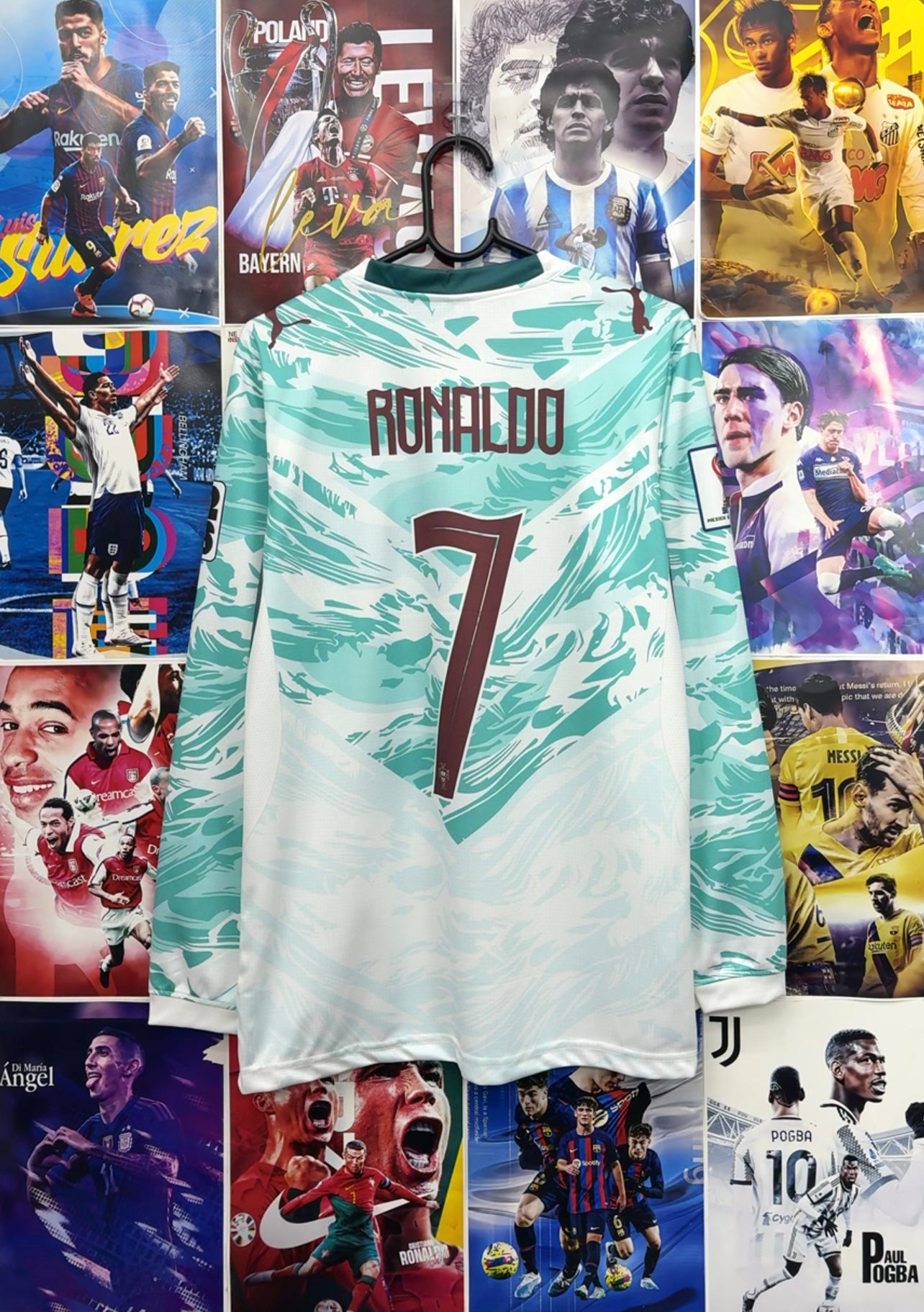 RONALDO PORTUGAL 2026 WORLD CUP AWAY FULL SLEEVE KIT (PREMIUM)