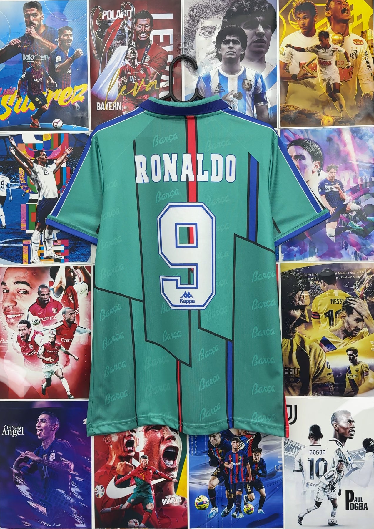 RONALDO BARCELONA 95-96 AWAY KIT