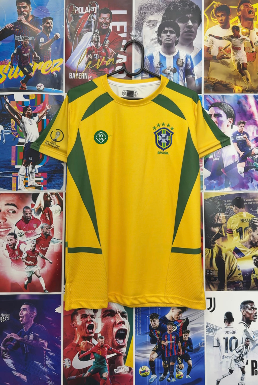 RONALDO BRAZIL 2002 HOME KIT