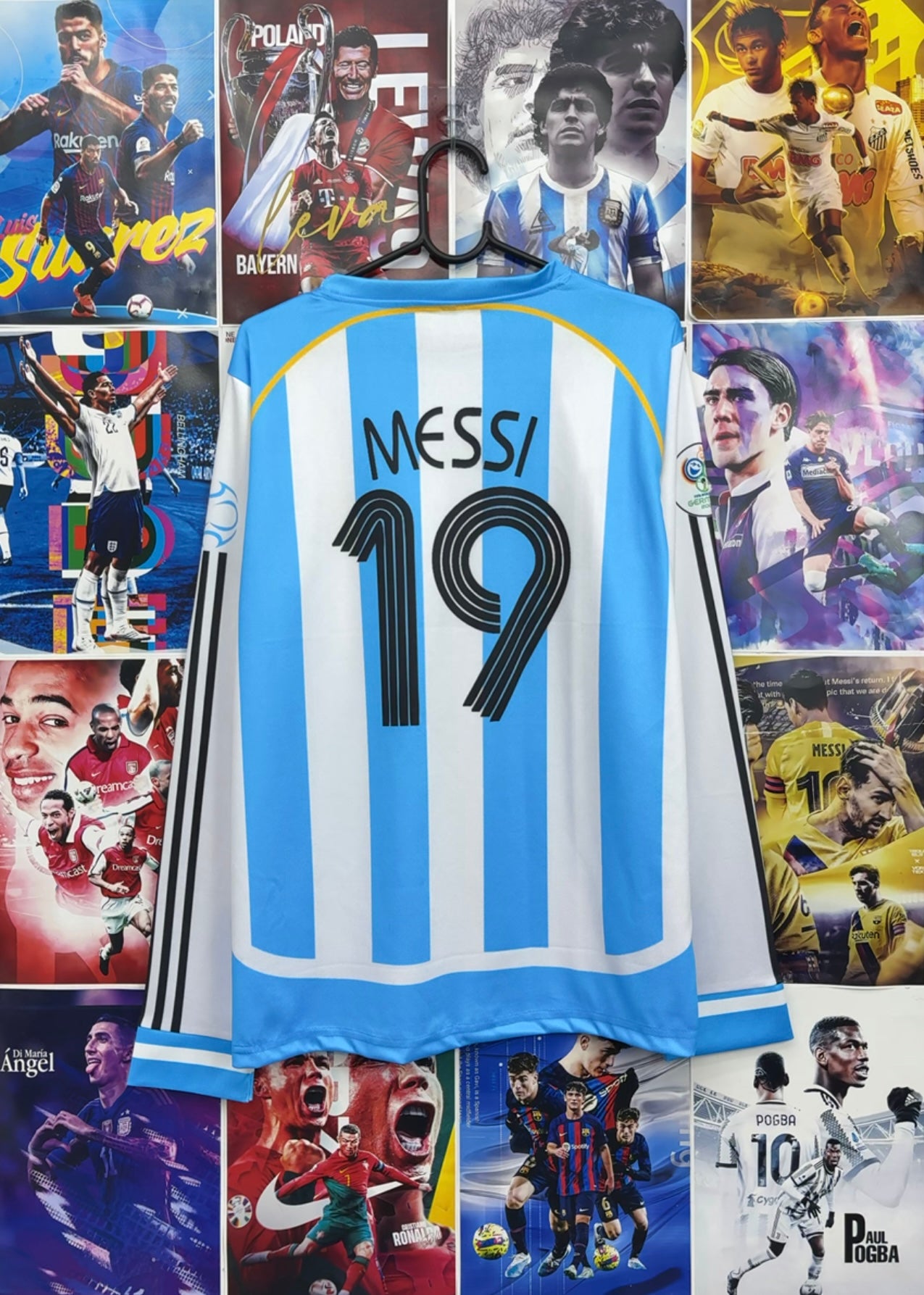MESSI ARGENTINA 2006 HOME FULL SLEEVE KIT