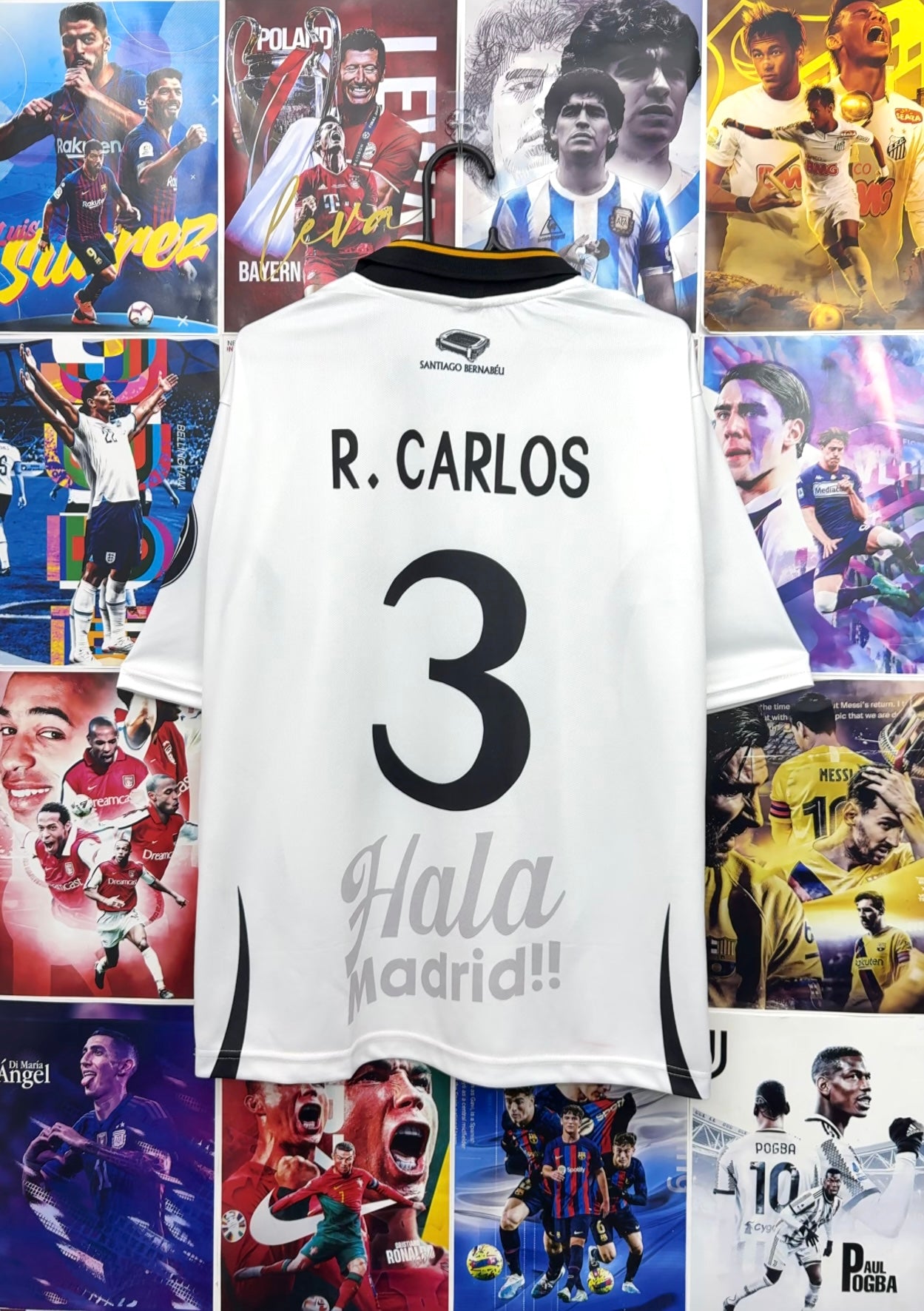 CARLOS REAL MADRID LOS BLANCOS OVERSIZED KIT