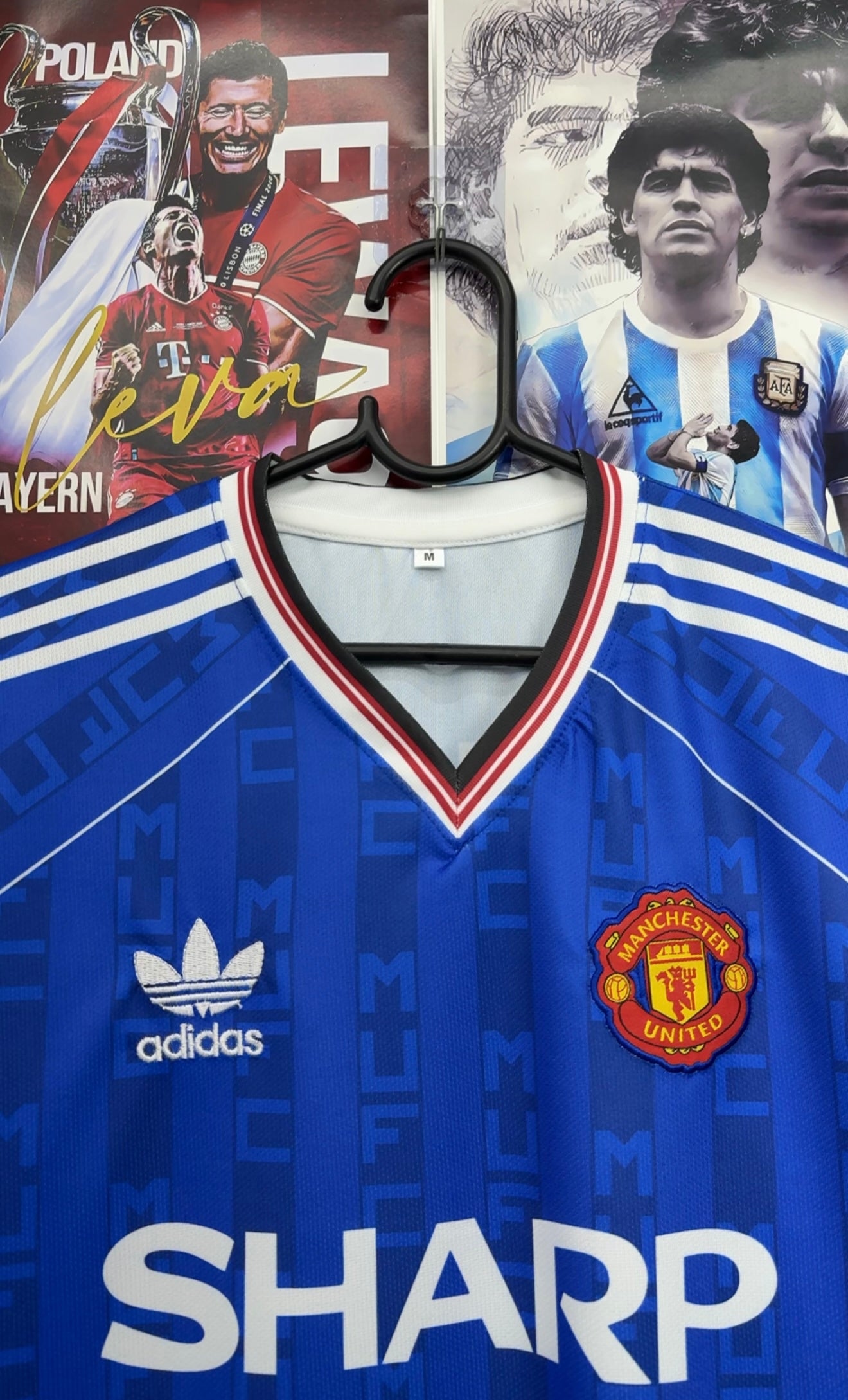 BECKHAM MAN UNITED 98-99 RETRO KIT