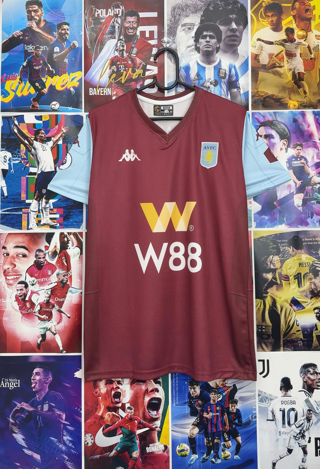 GREALISH ASTON VILLA 19-20 HOME KIT