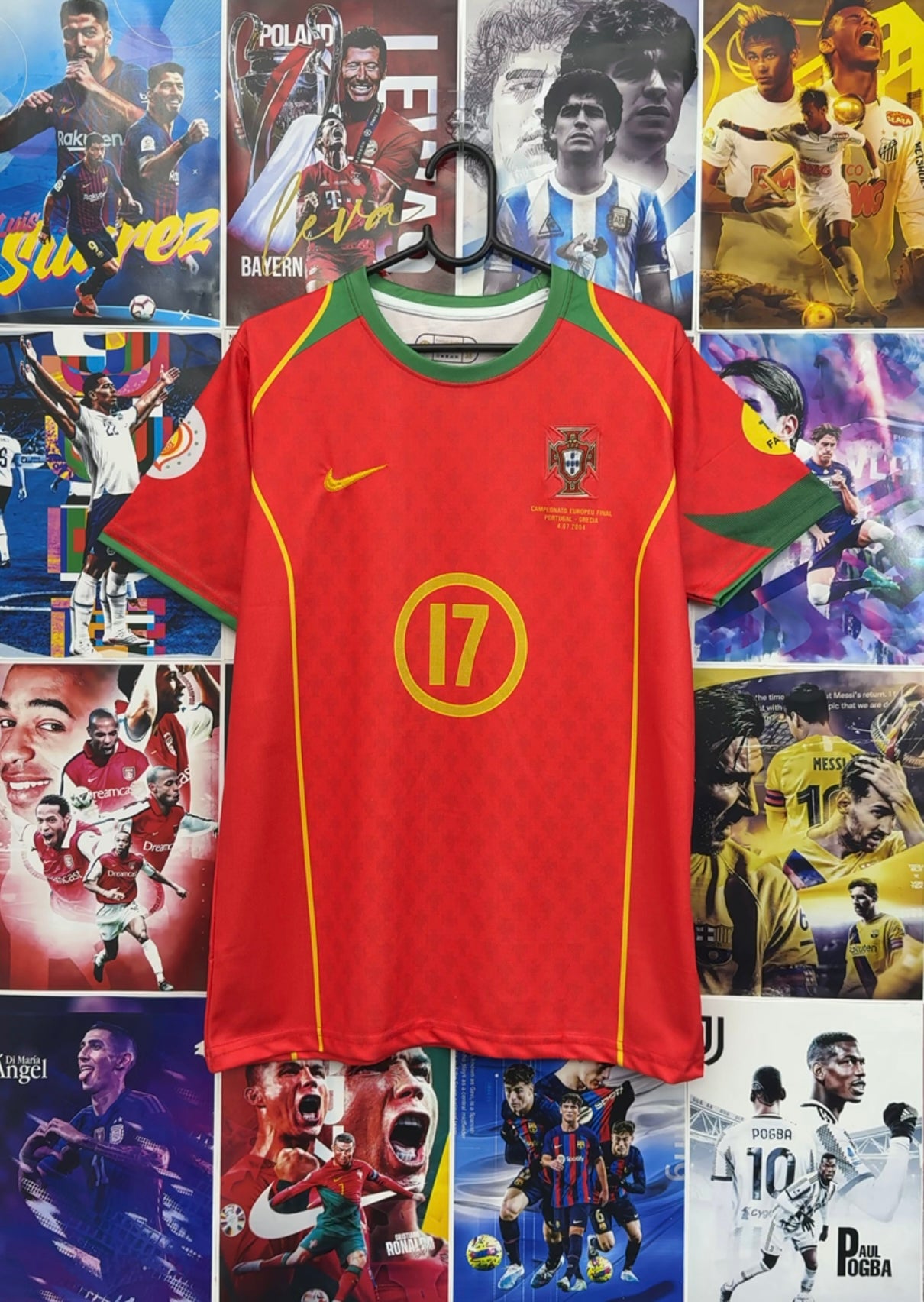 RONALDO PORTUGAL 2004 HOME KIT
