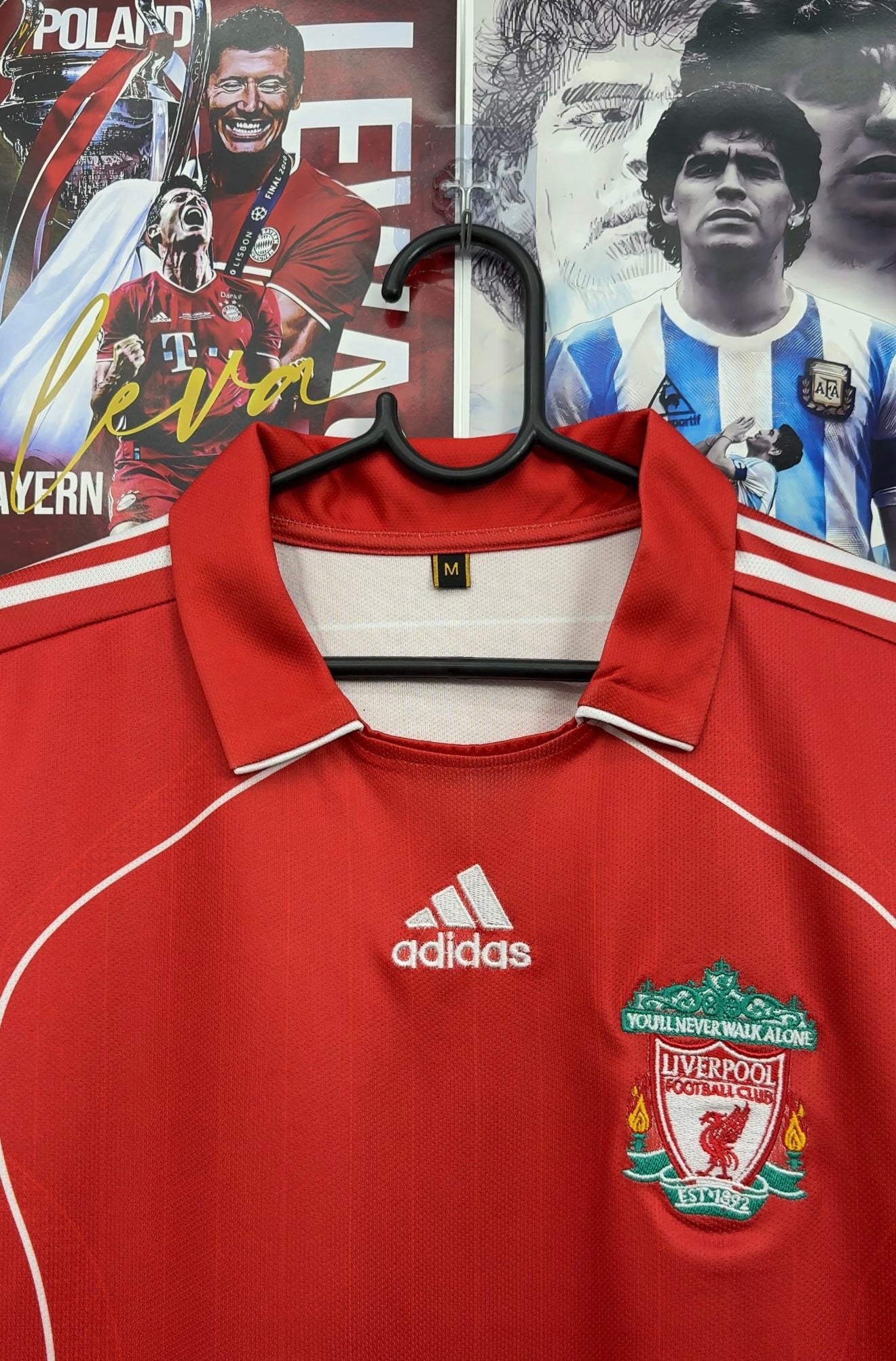 GERRARD LIVERPOOL 07-08 HOME KIT